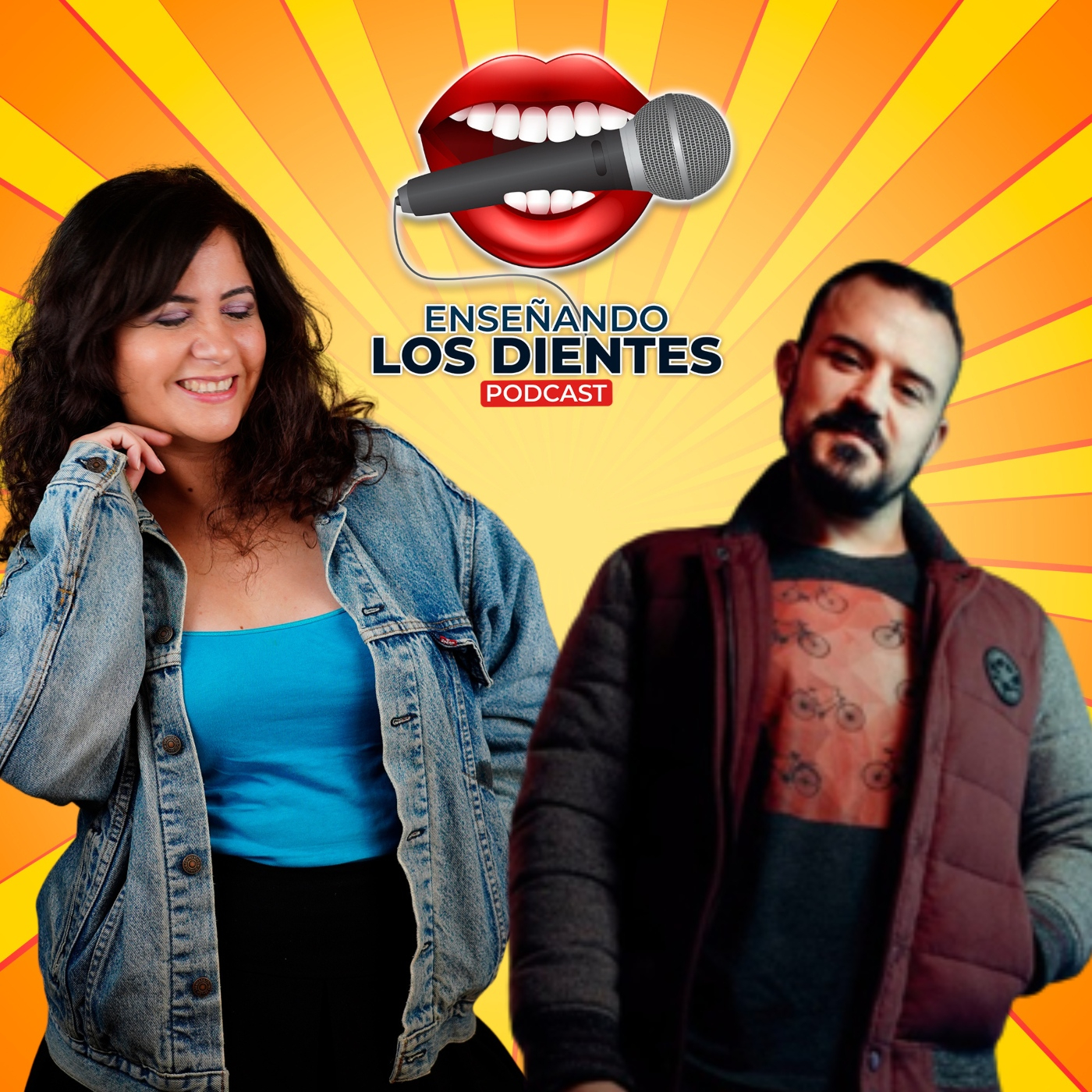 Enseñando los dientes