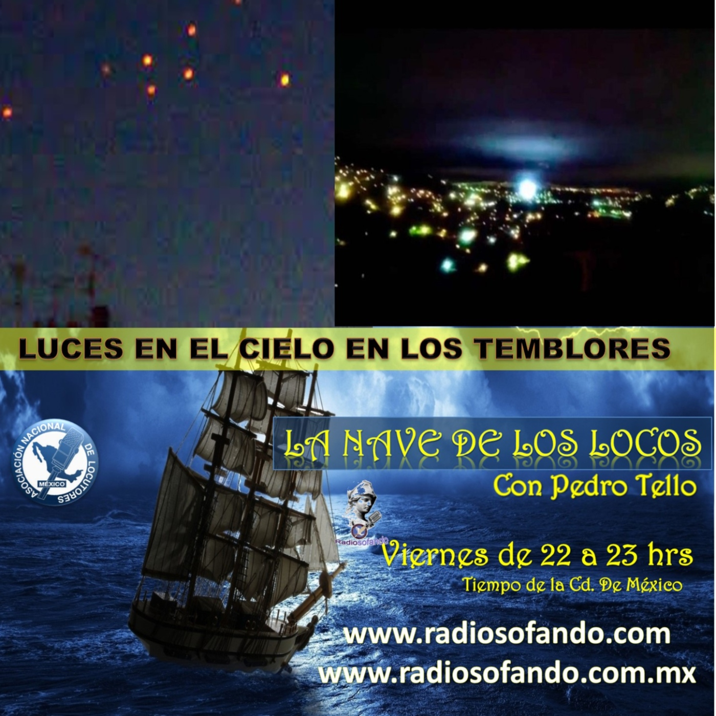 La Nave de los Locos_LUCES NO IDENTIFICADAS Y SISMOS_23-09-22 episode artwork
