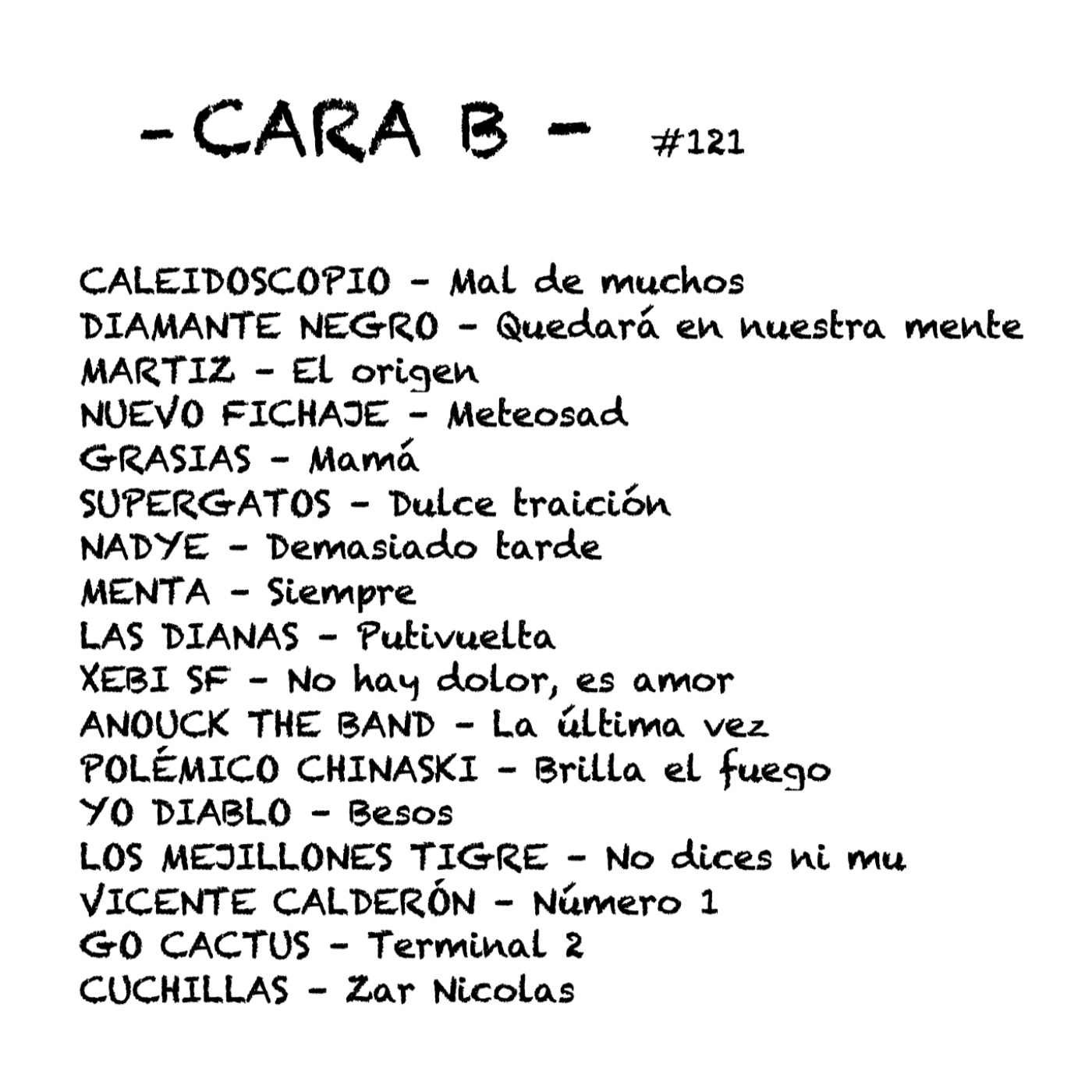Cara B - 121