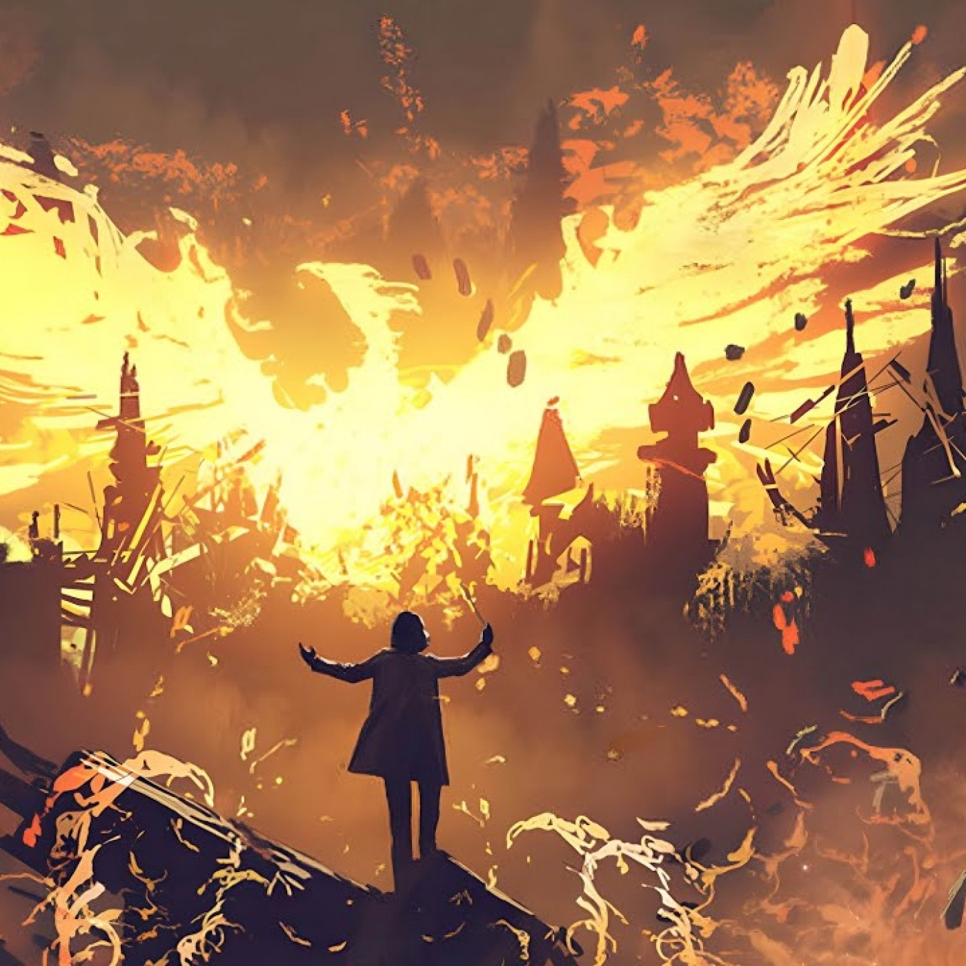 180 -ETERNAL ECLIPSE - Beautiful Dramatic Violin Orchestral Music episode artwork