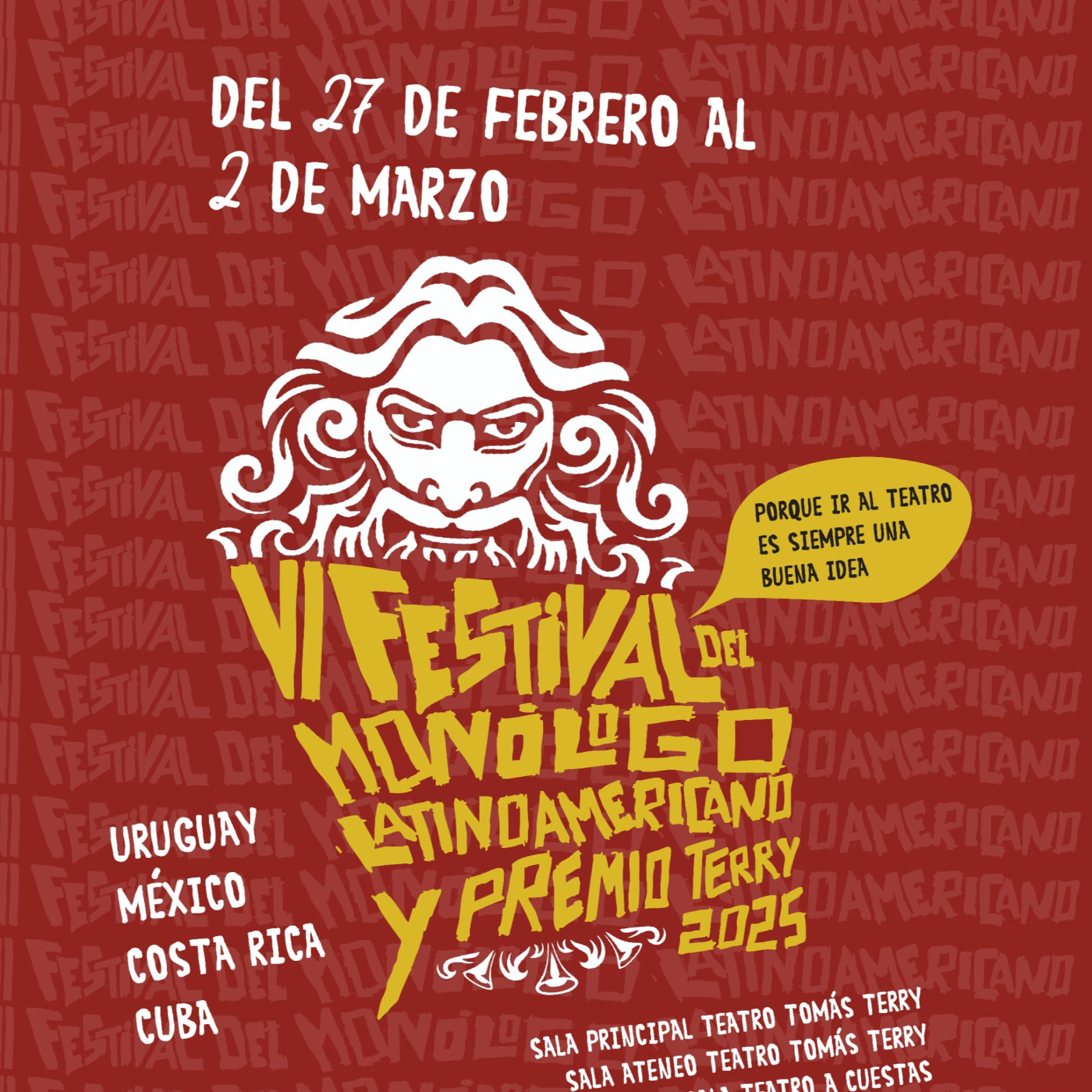 Cienfuegos ultima preparativos del VI Festival del Monólogo Latinoamericano y Premio Terry