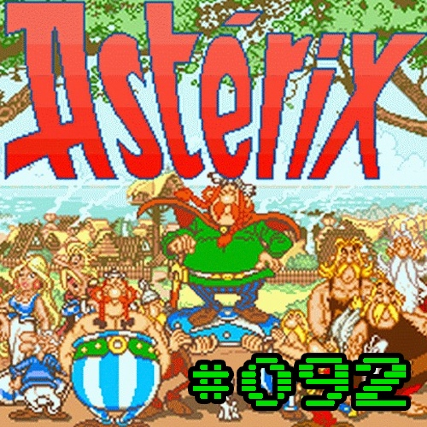 GM Podcast #092 – Asterix en los 8 y 16 Bits