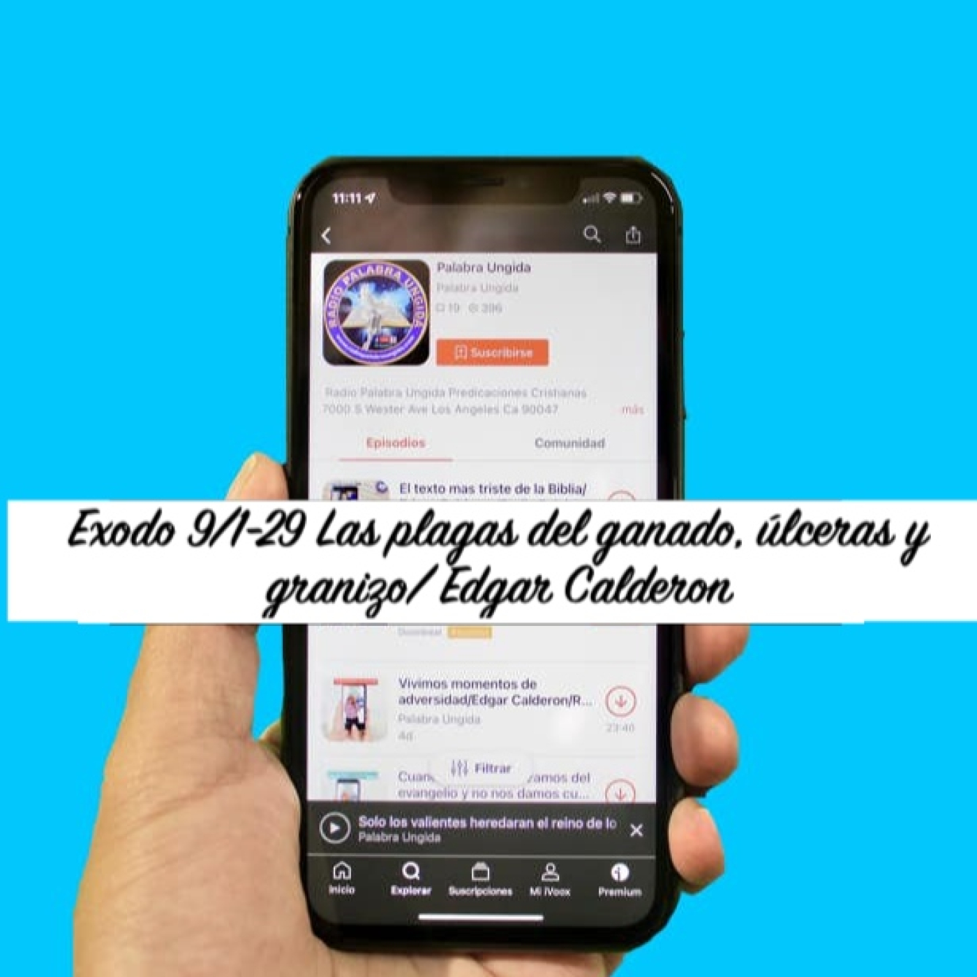 Exodo 9/1-29 Las plagas ?el ganado, úlceras y granizo/ Edgar Calderon episode artwork