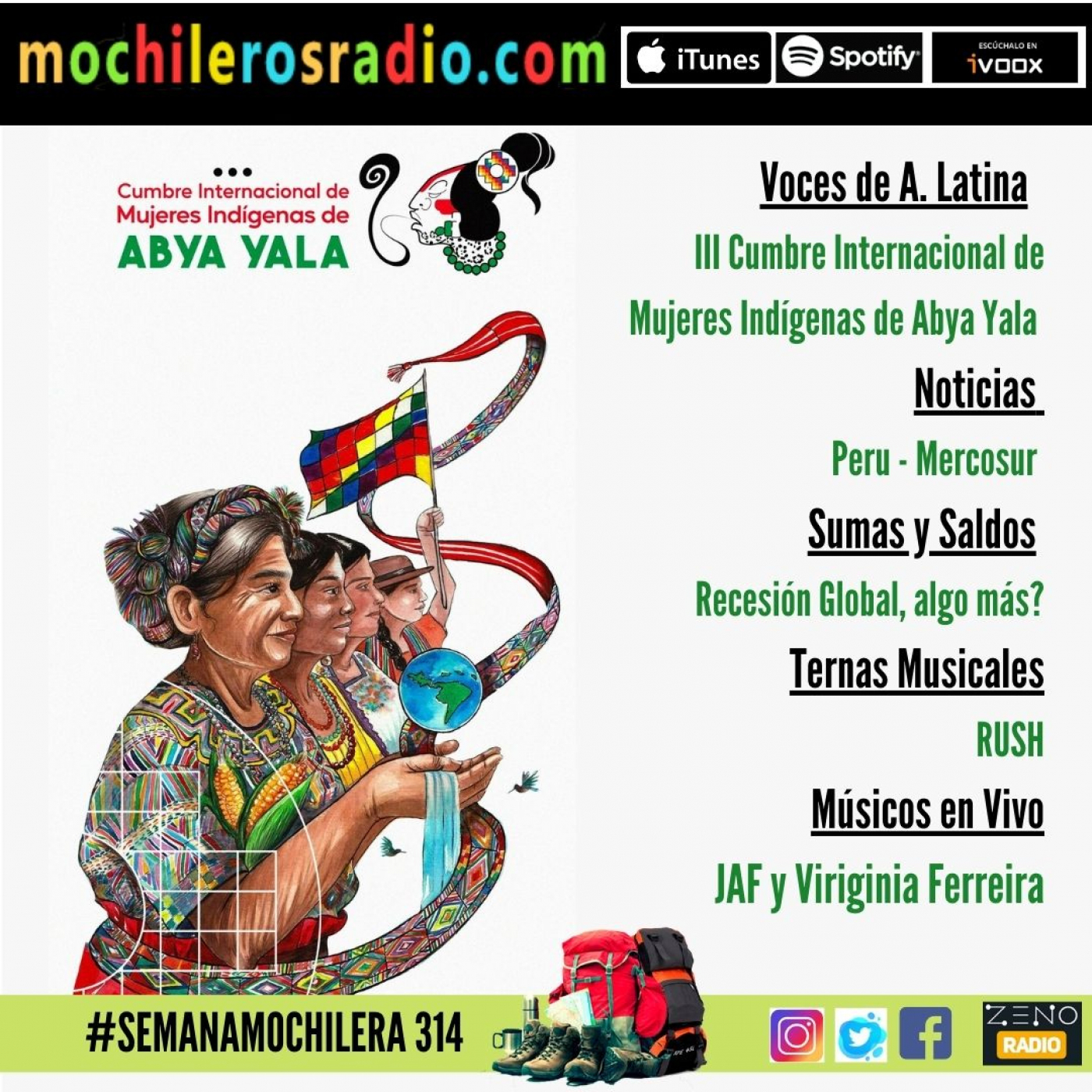 Mochileros 314 - 29 de Julio de 2022 episode artwork