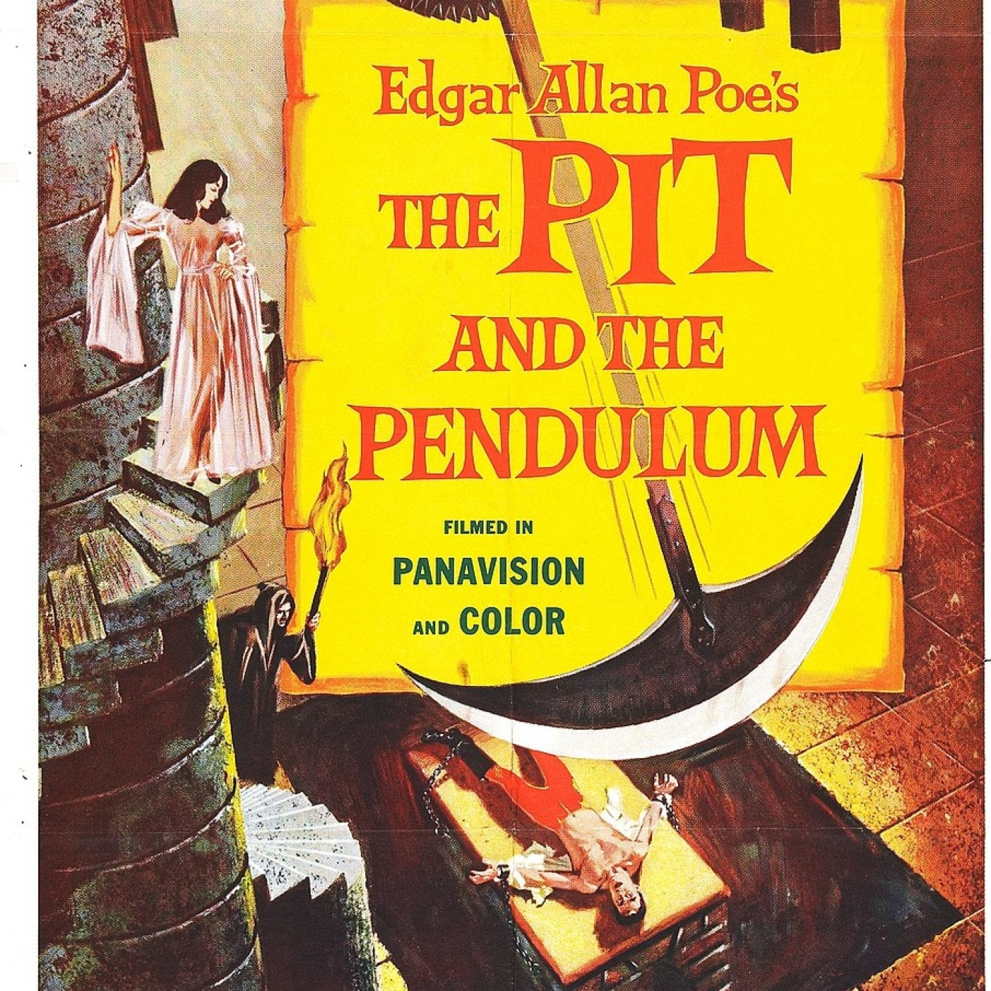 241. "El pozo y el péndulo" de Roger Corman
