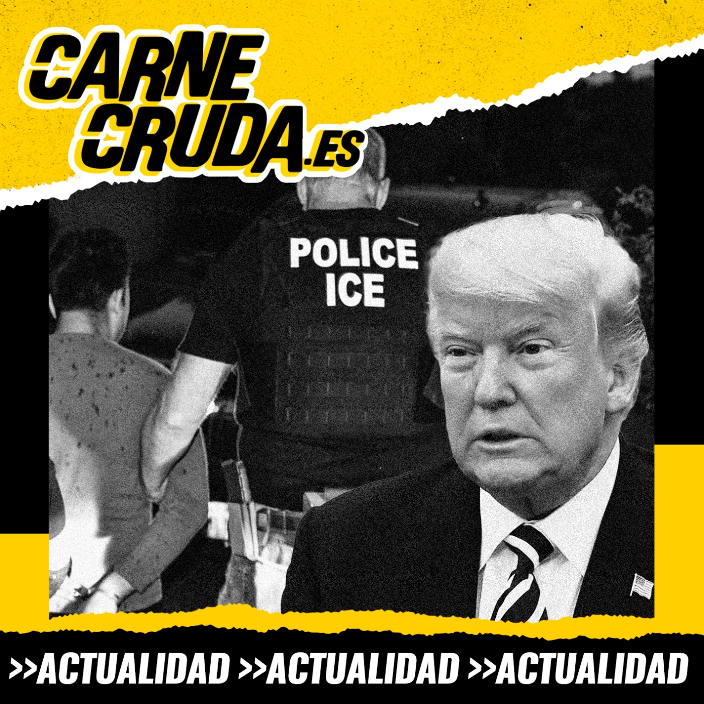 ICE: la Gestapo de Trump toma las calles (CARNE CRUDA #1608)