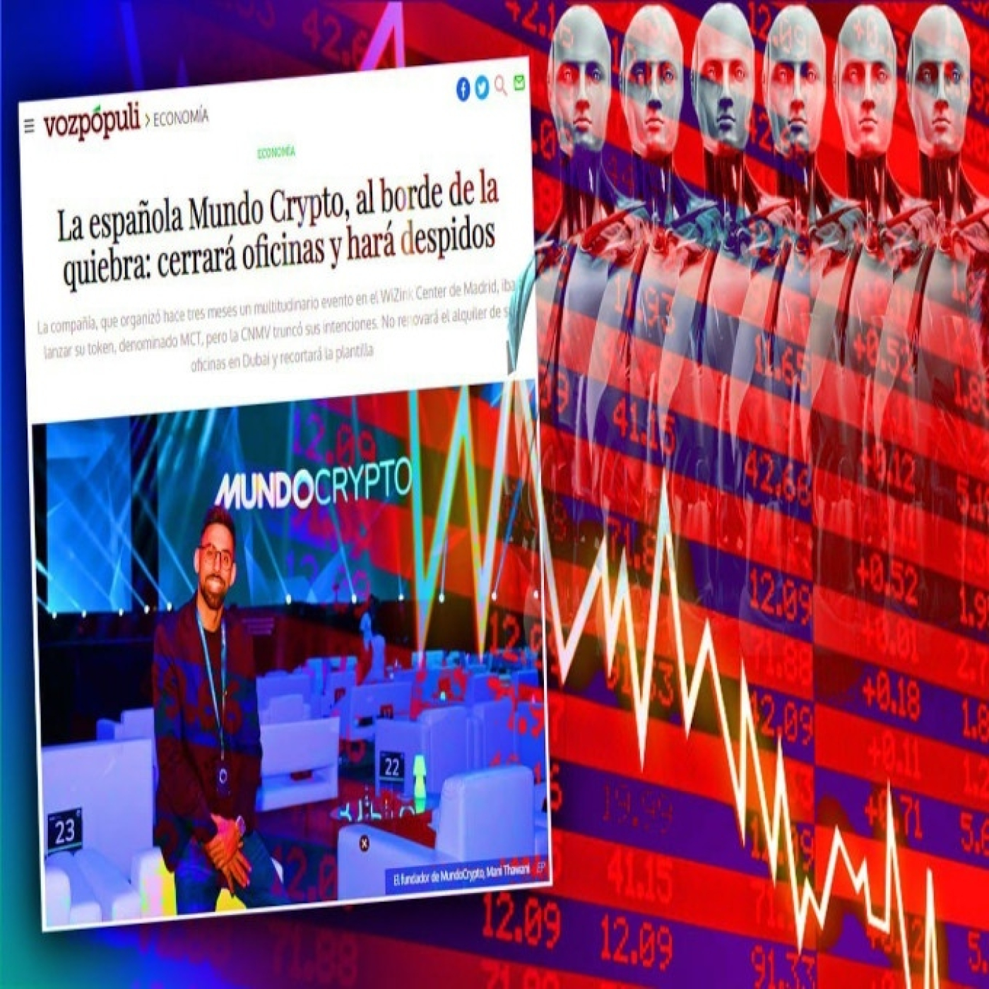 El Trollcenter de MundoCrypto vuelve a las andadas.