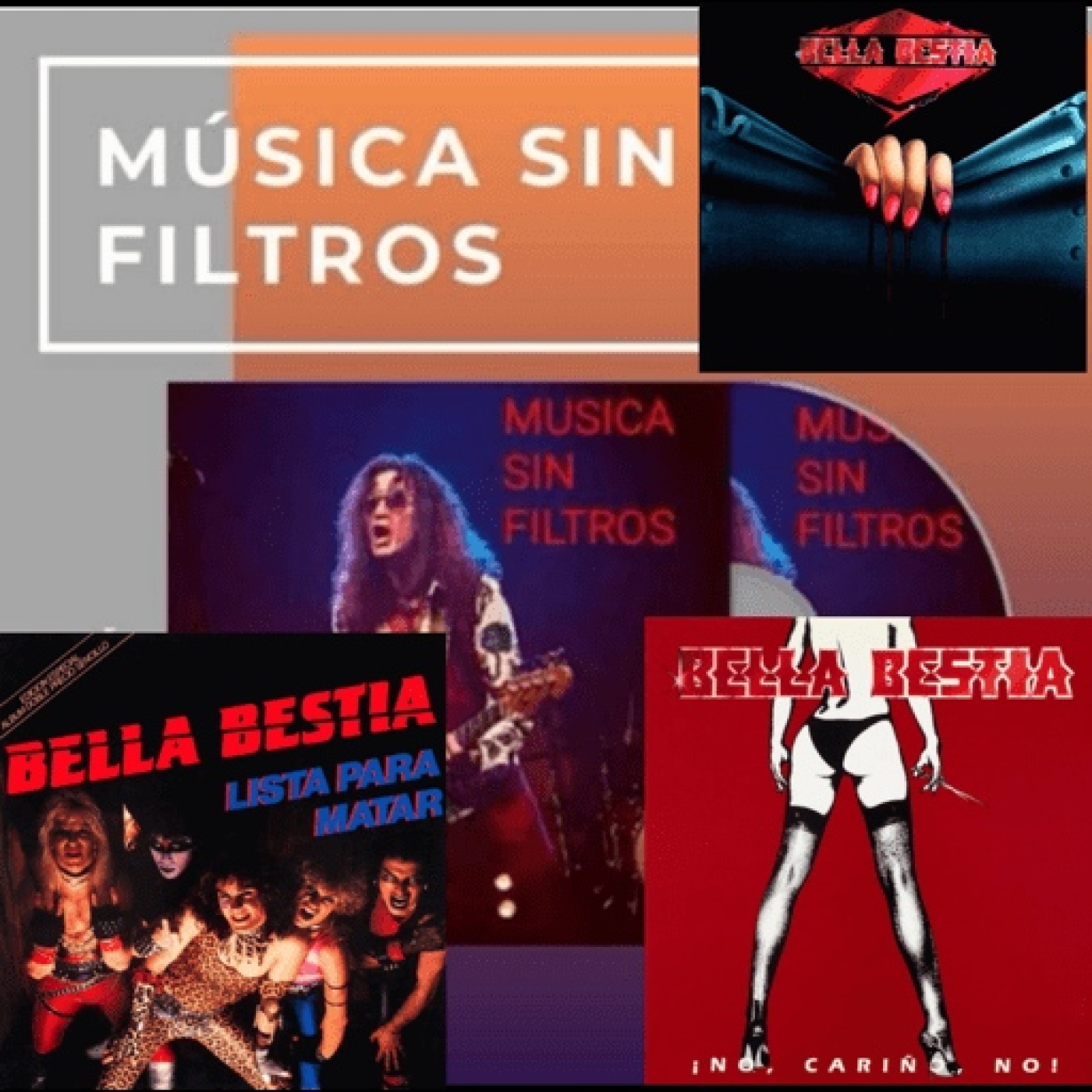 MUSICA SIN FILTROS PROGRAMA 284-INCLUYE LA SECCION JOYAS DEL ROCK NACIONAL CON ANTONIO ALCARAZ- — MUSICA SIN FILTROS cover