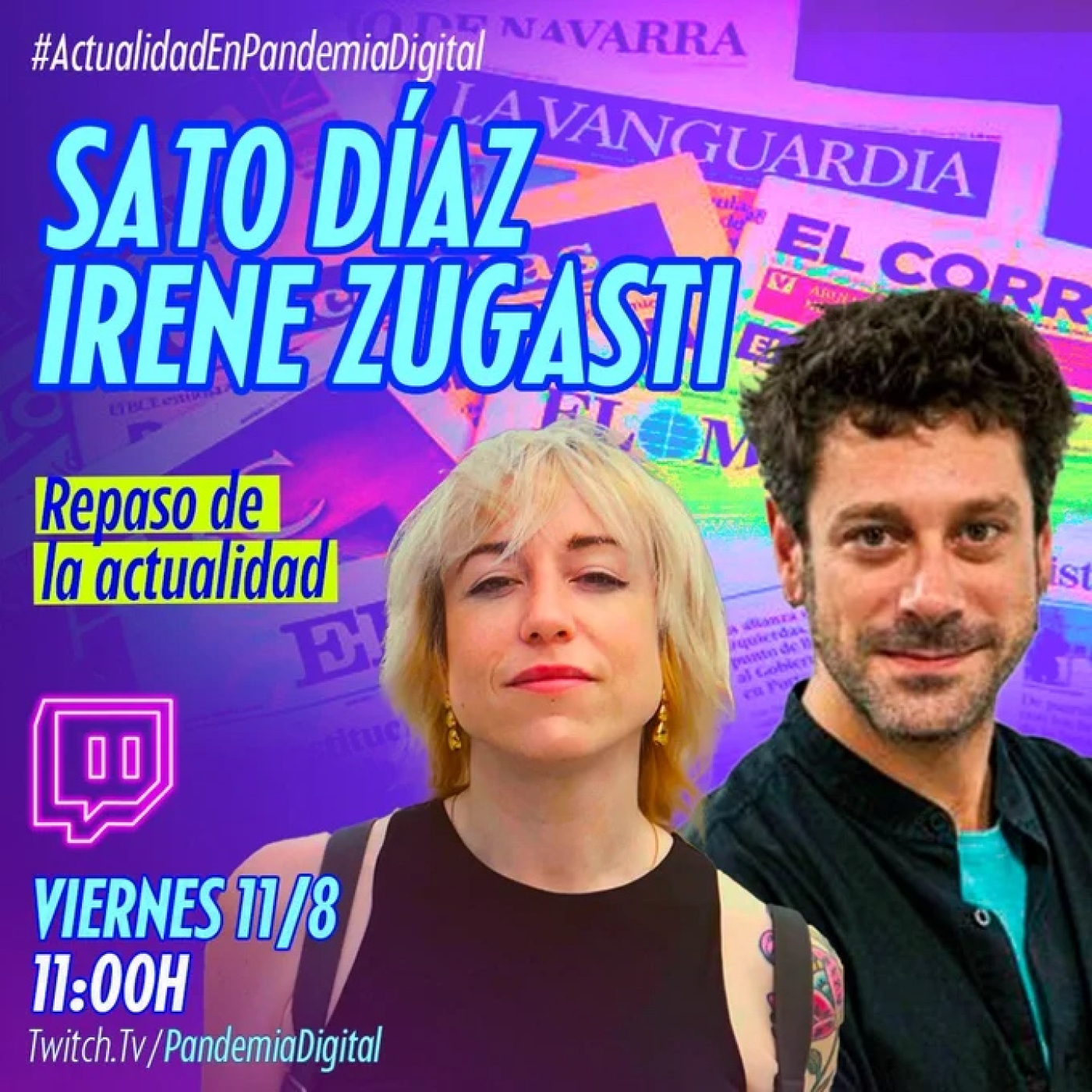 #ContraprogramaLaSexta con Zugasti y Sato Díaz