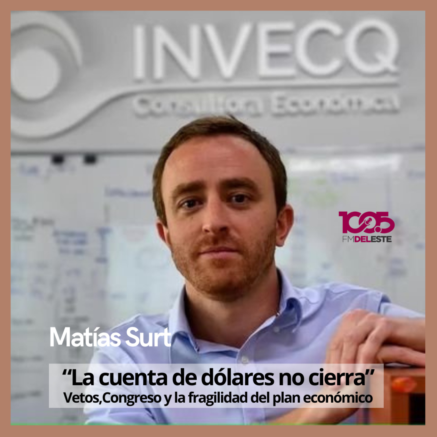 Matías Surt: “Presupuesto, Vetos, Congreso y la fragilidad del plan económico” episode artwork