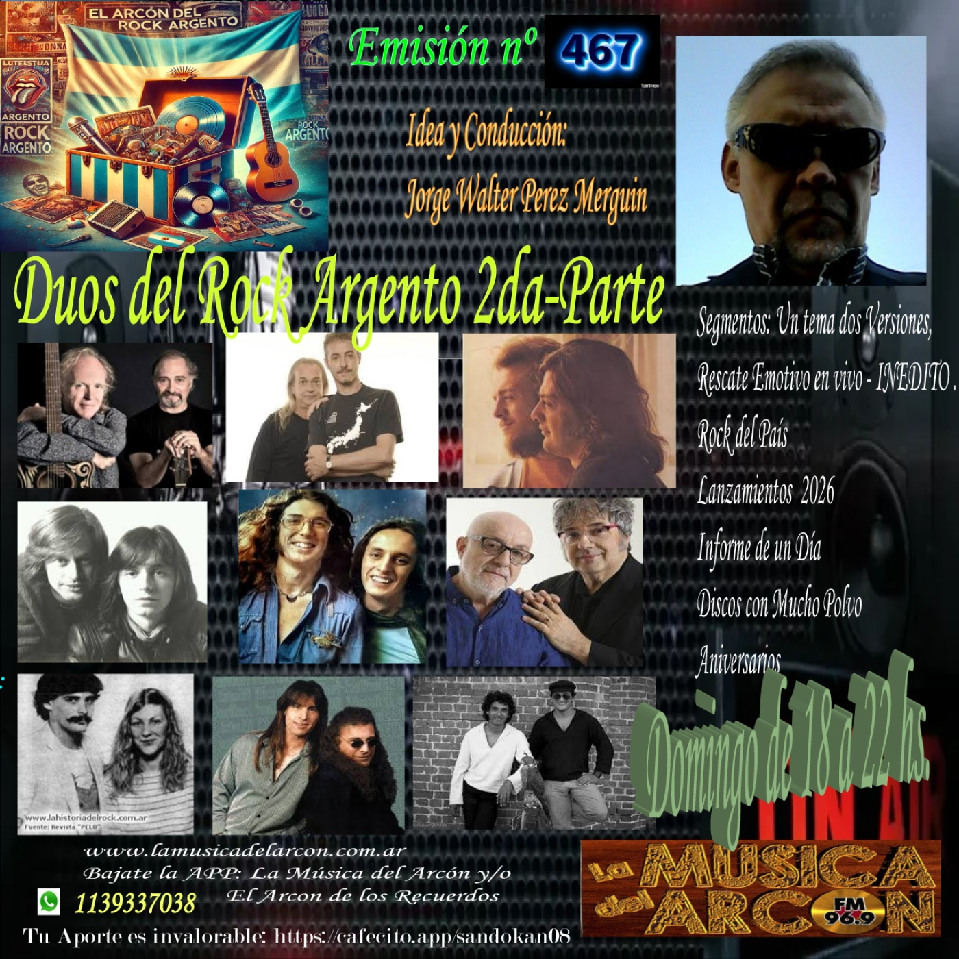 El Arcon del Rock Argento - Emision nº 467 - Duos 2da-Parte episode artwork