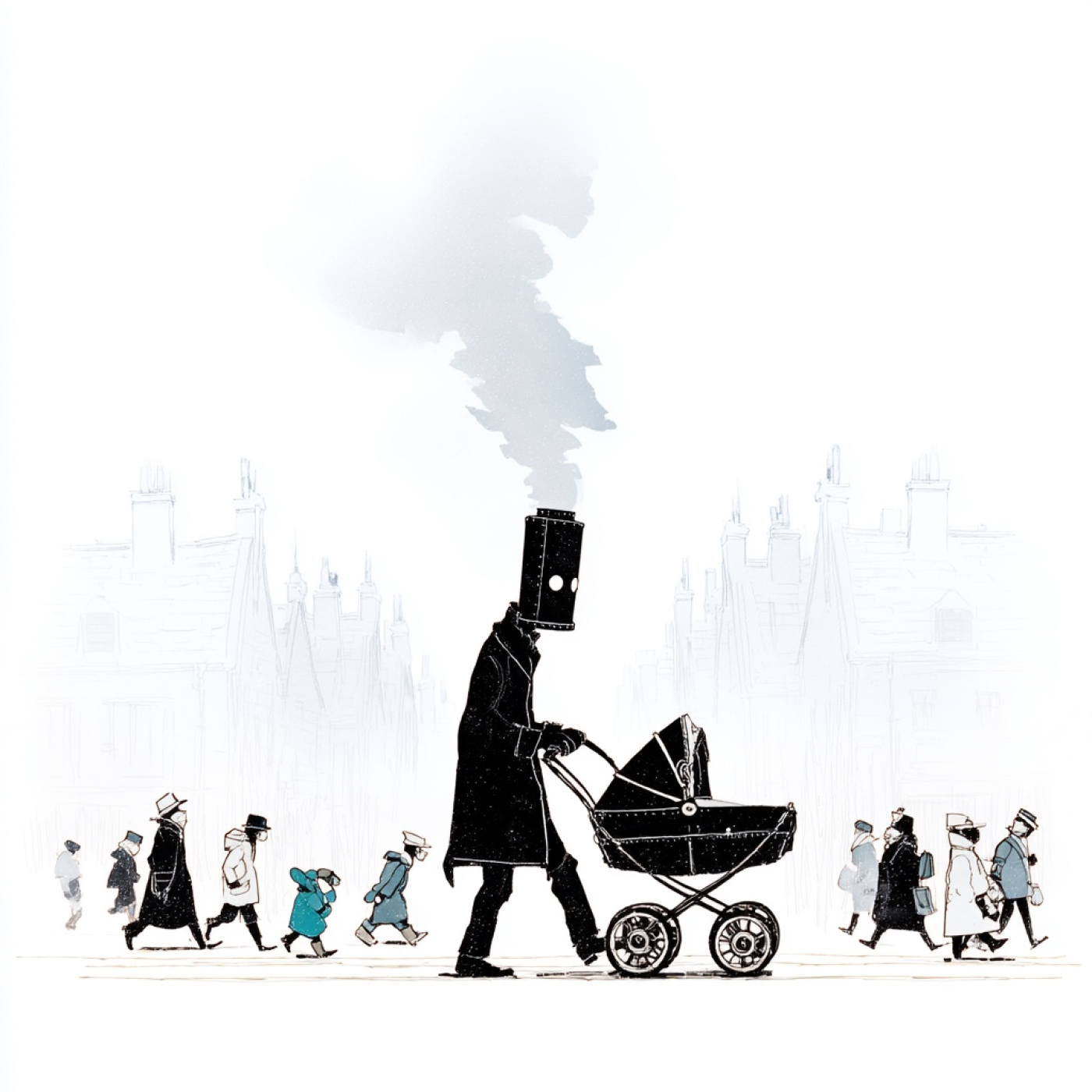 Se busca: Identidad desconocida, un casco y un cochecito de bebé