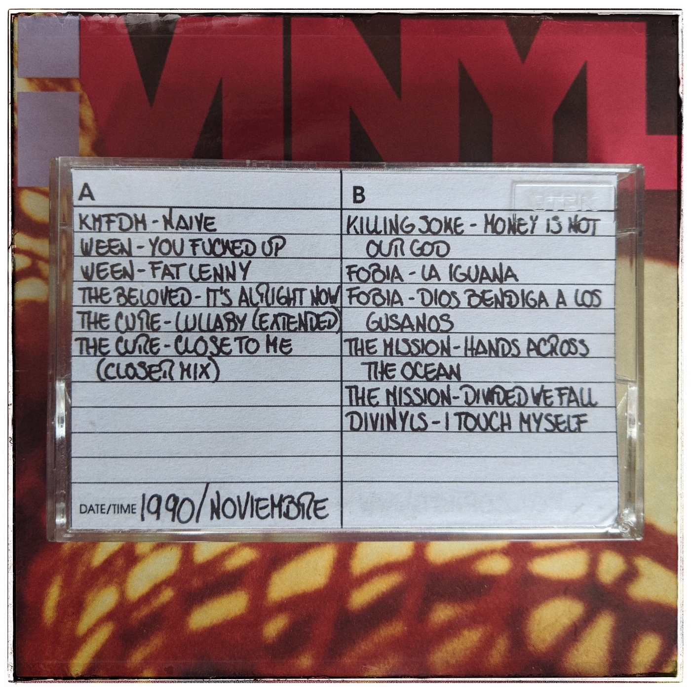 TDK 90s #42 - Noviembre 1990 (Divinyls - The Cure - Ween) episode artwork