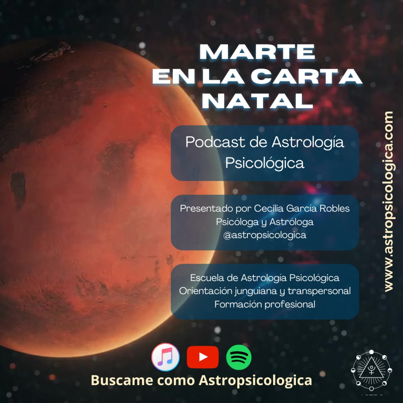 Podcast: Marte en la carta natal