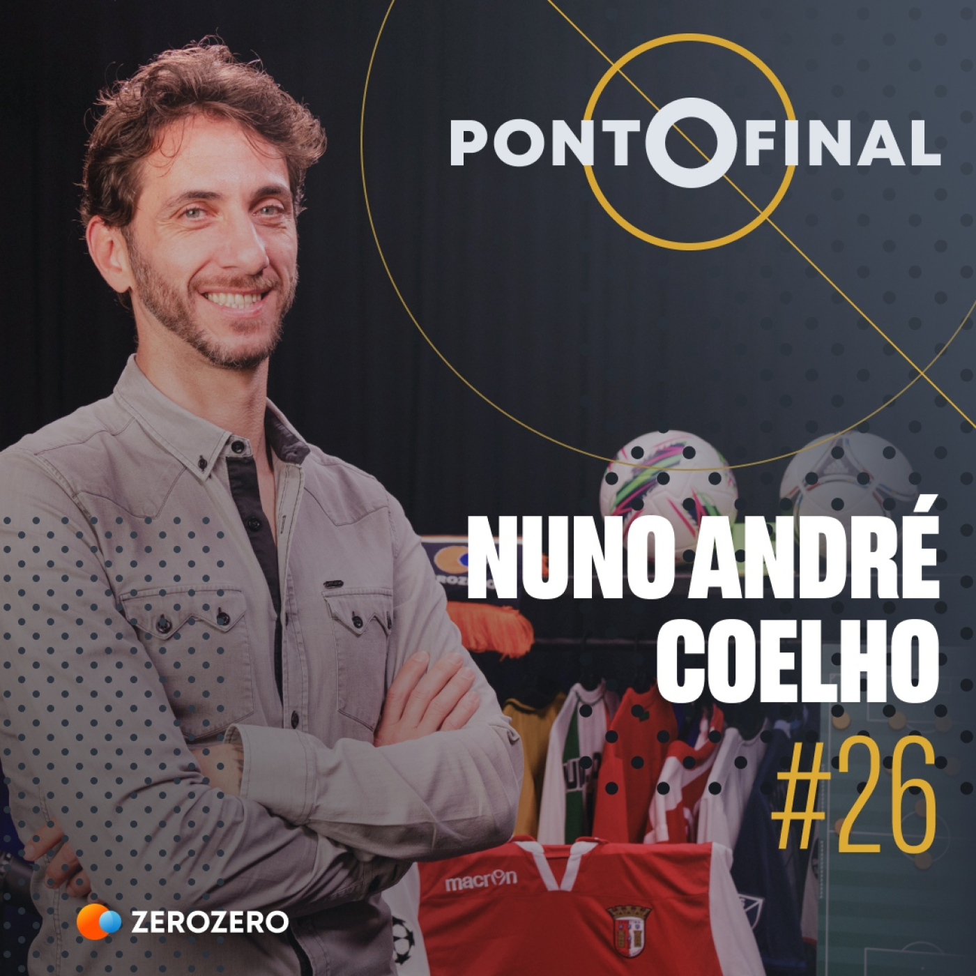 Ep. 26 | Nuno André Coelho: «Antes do jogo com o Arsenal nunca tinha treinado a trinco»