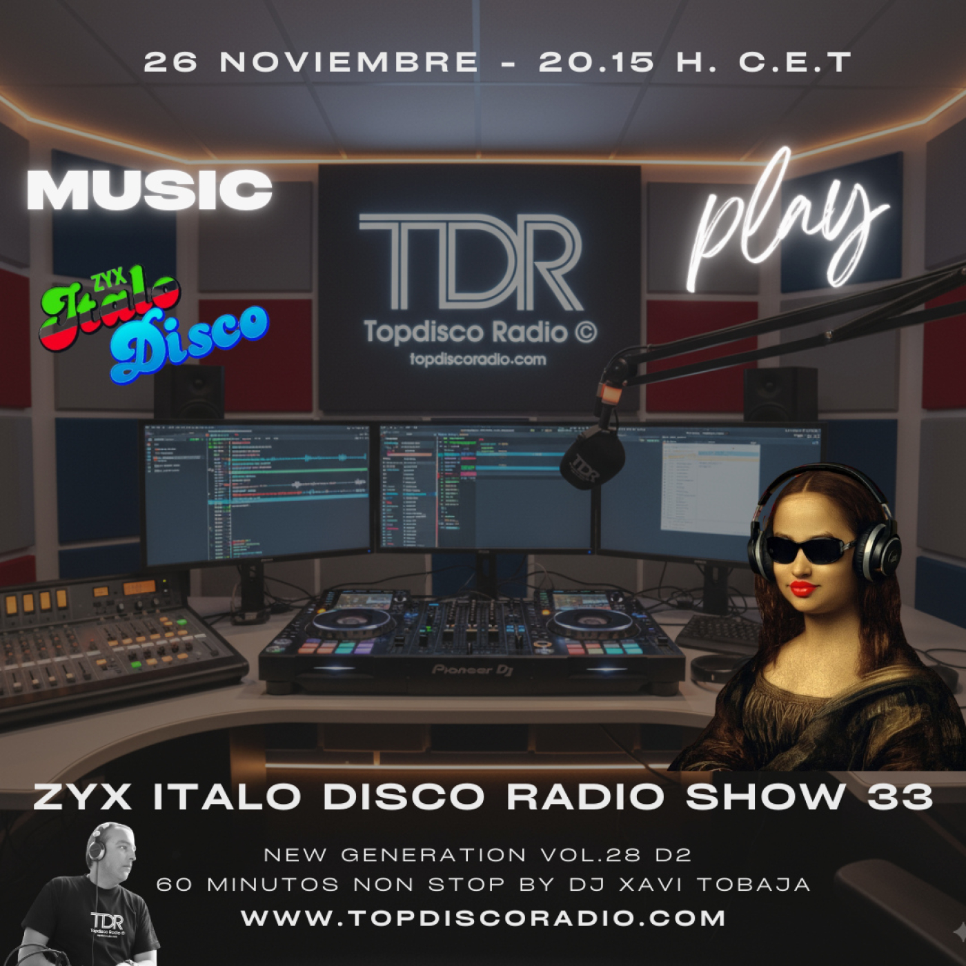 Music Play Programa 290 ZYX Italo Disco Radio Show 33