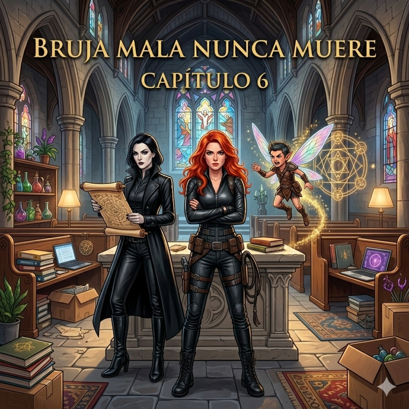 Bruja mala nunca muere (Kim Harrison) - Cap. 6: Una Iglesia para Tres ⛪️  episode artwork