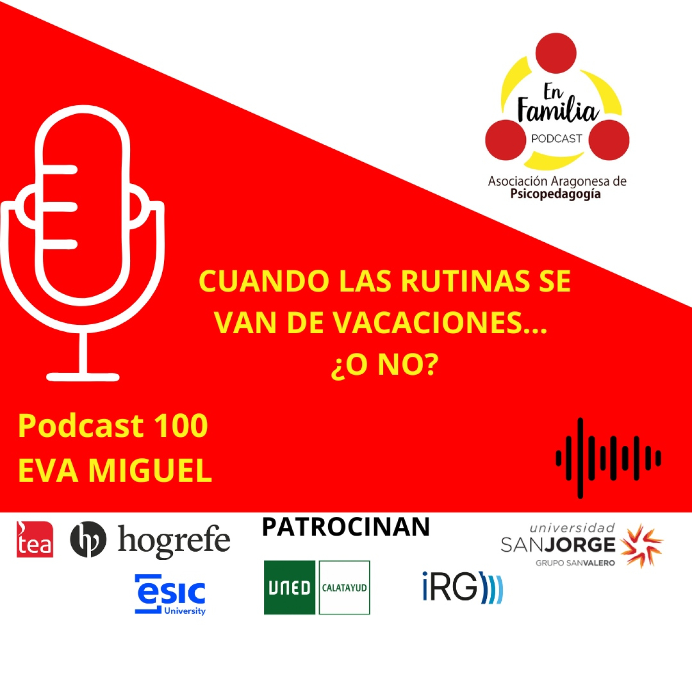 100. Cuando las rutinas se van de vacaciones...¿o no? con Eva Miguel episode artwork