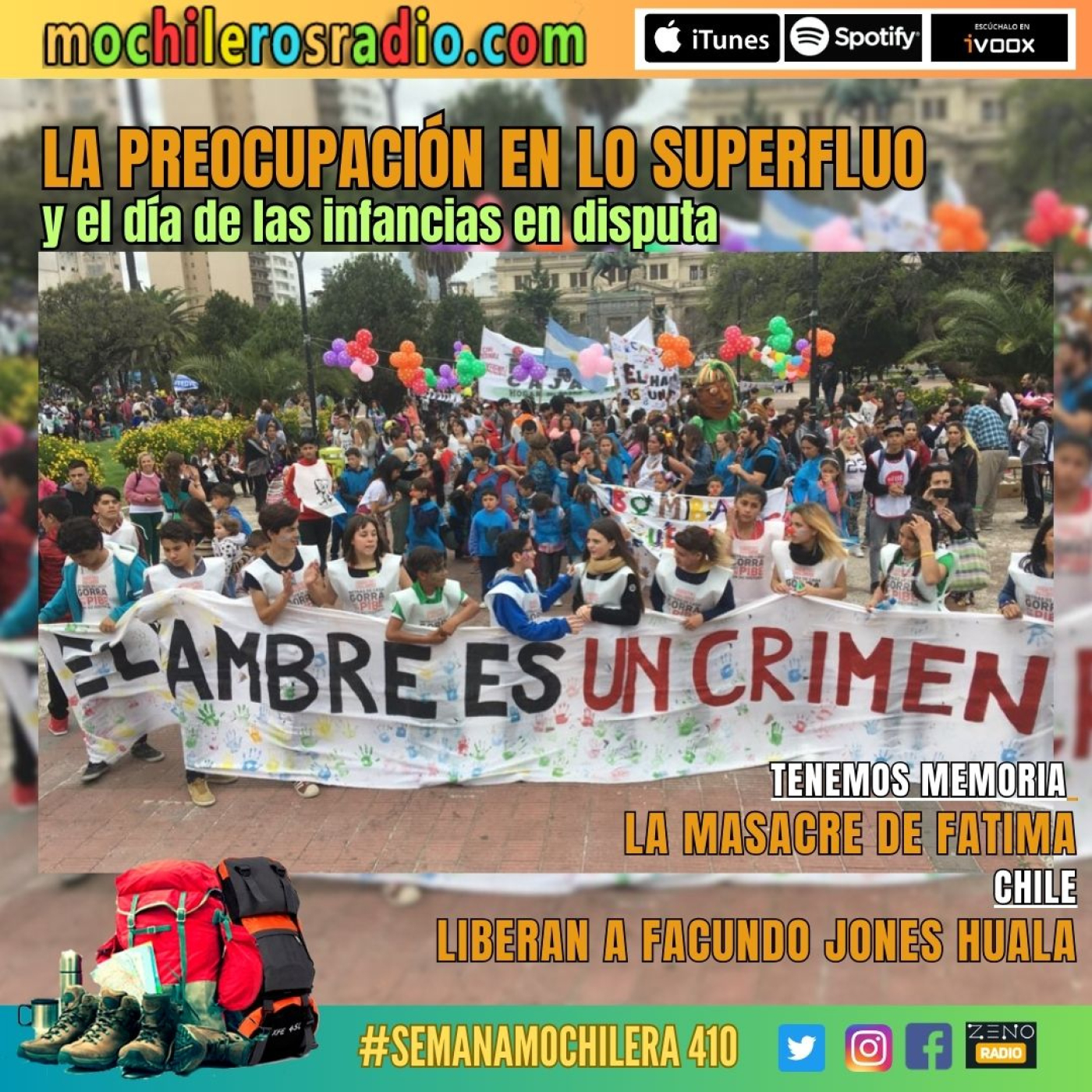 410 Mochileros 23 de Agosto de 2023 episode artwork