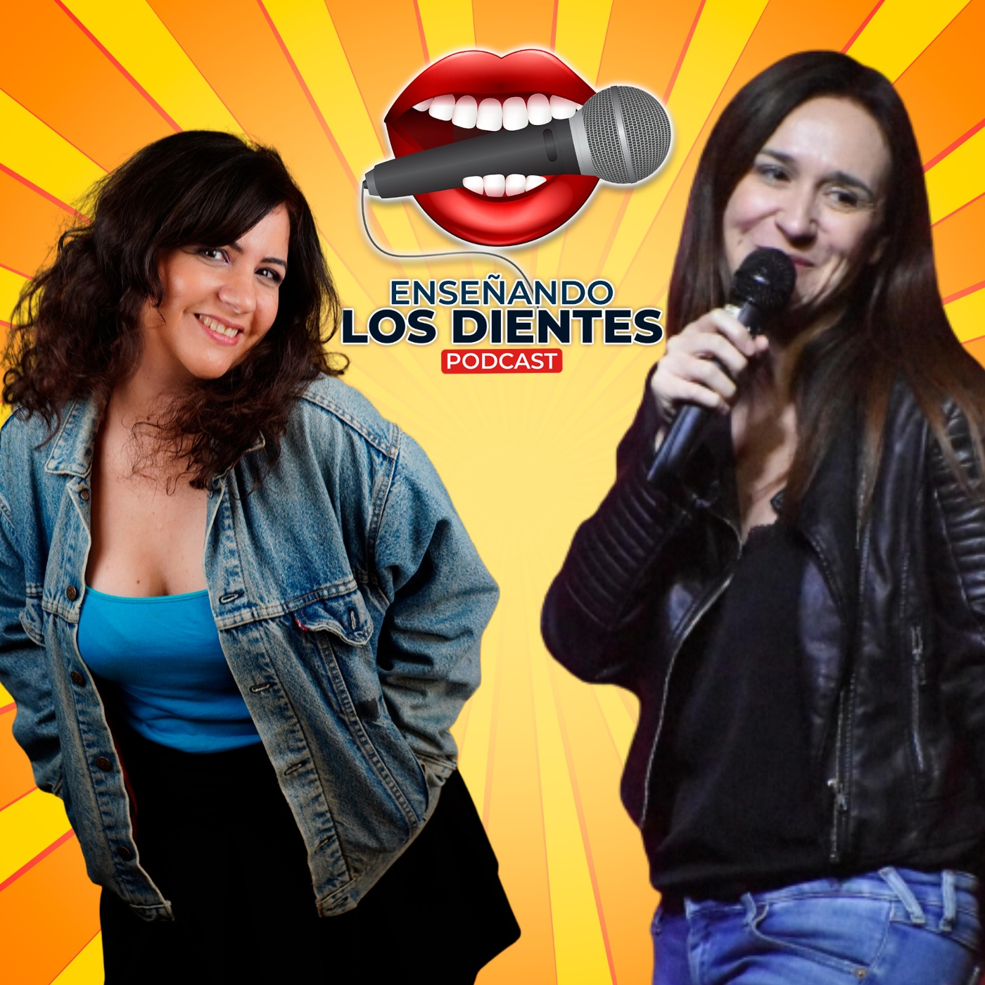 Enseñando los dientes