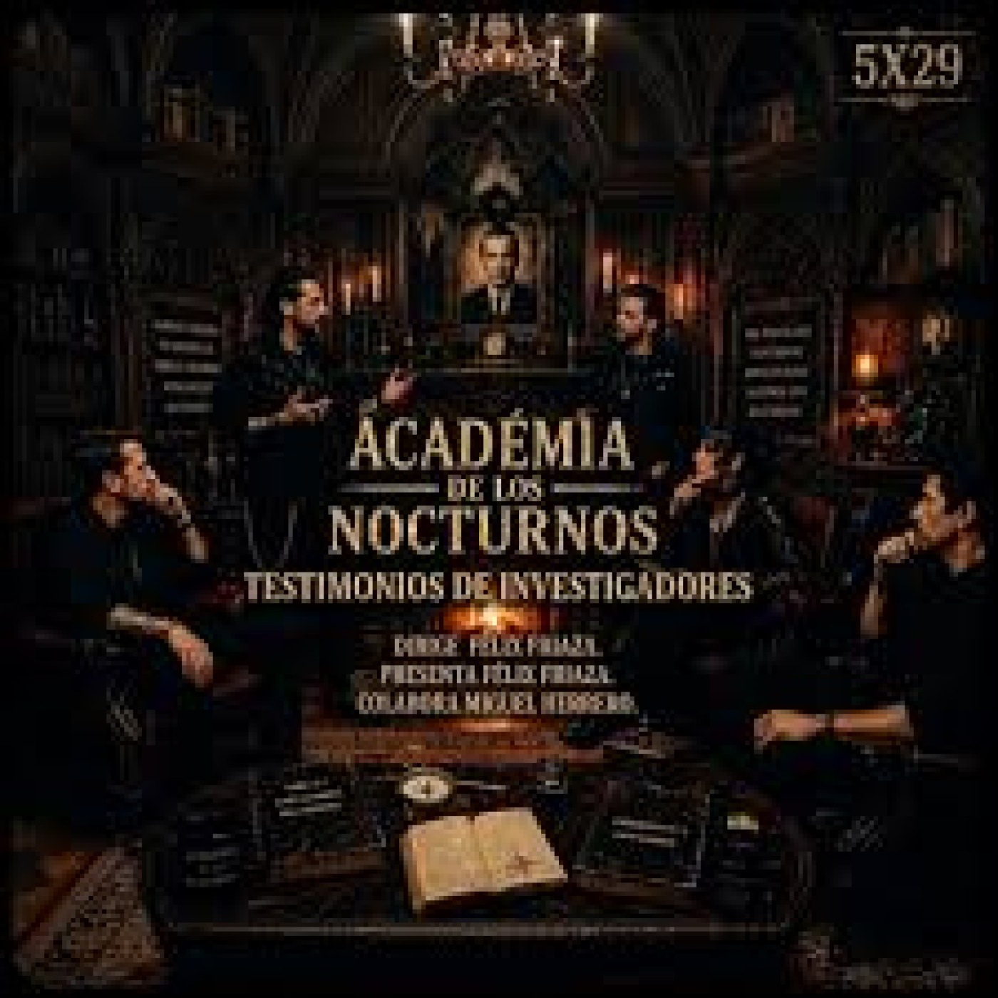 Academia de los nocturnos 5x29: Testimonios de Investigadores