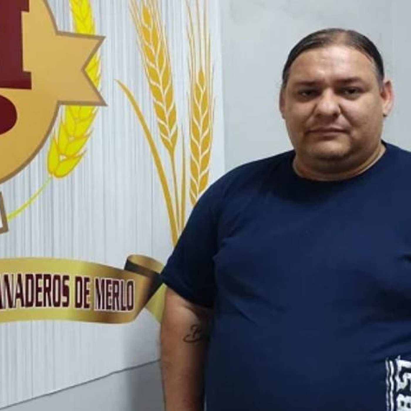 Martín Pinto (Presidente del Centro de Panaderos de Merlo) In Loco