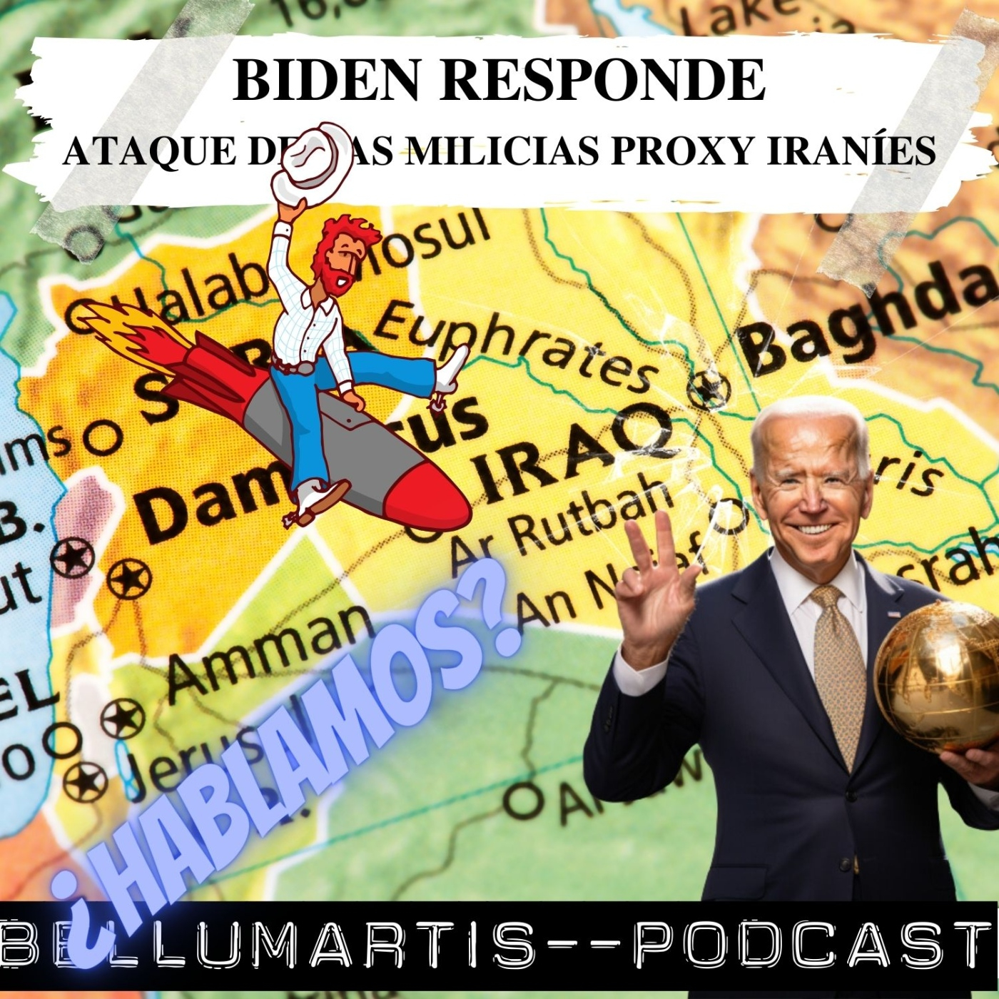 BIDEN RESPONDE AL ATAQUE DE LAS MILICIAS PROXY IRANÍES: Ataques en Siria e Irak