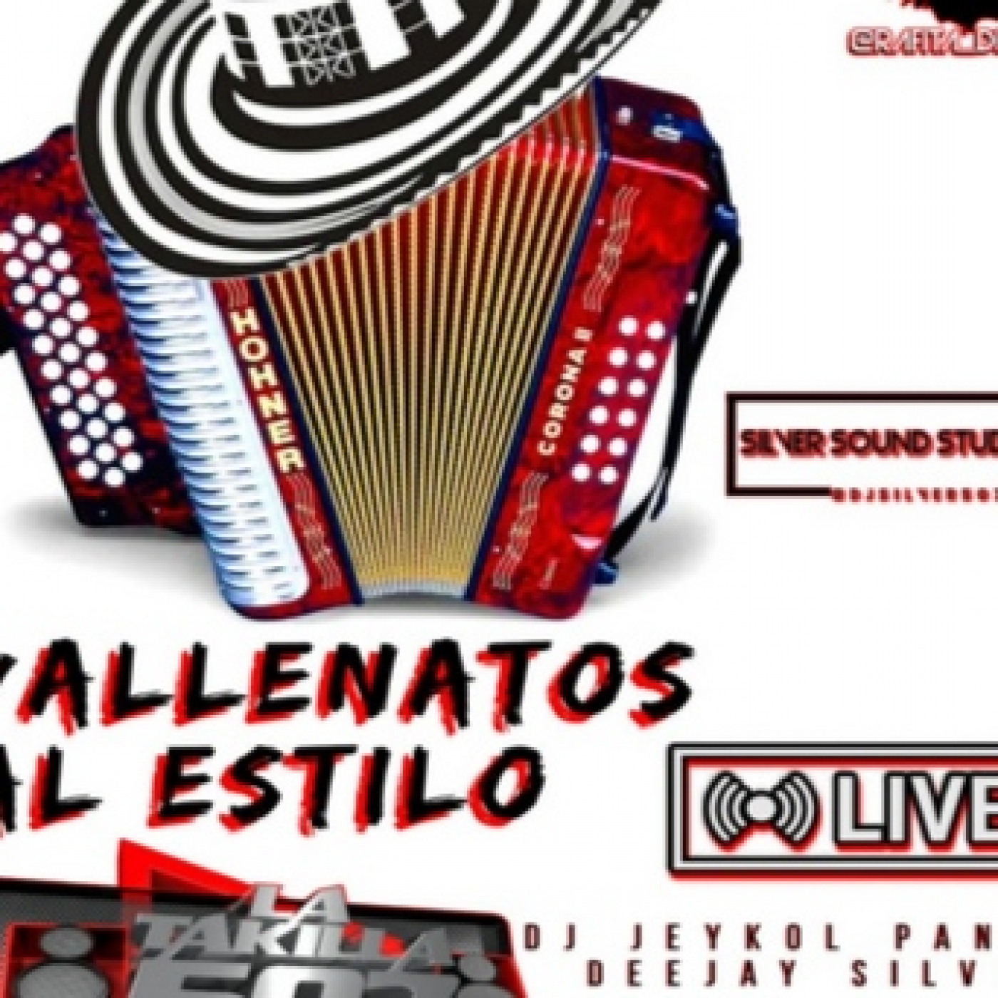 Vallenatos en vivo - dj jeikol feat. deejay silver