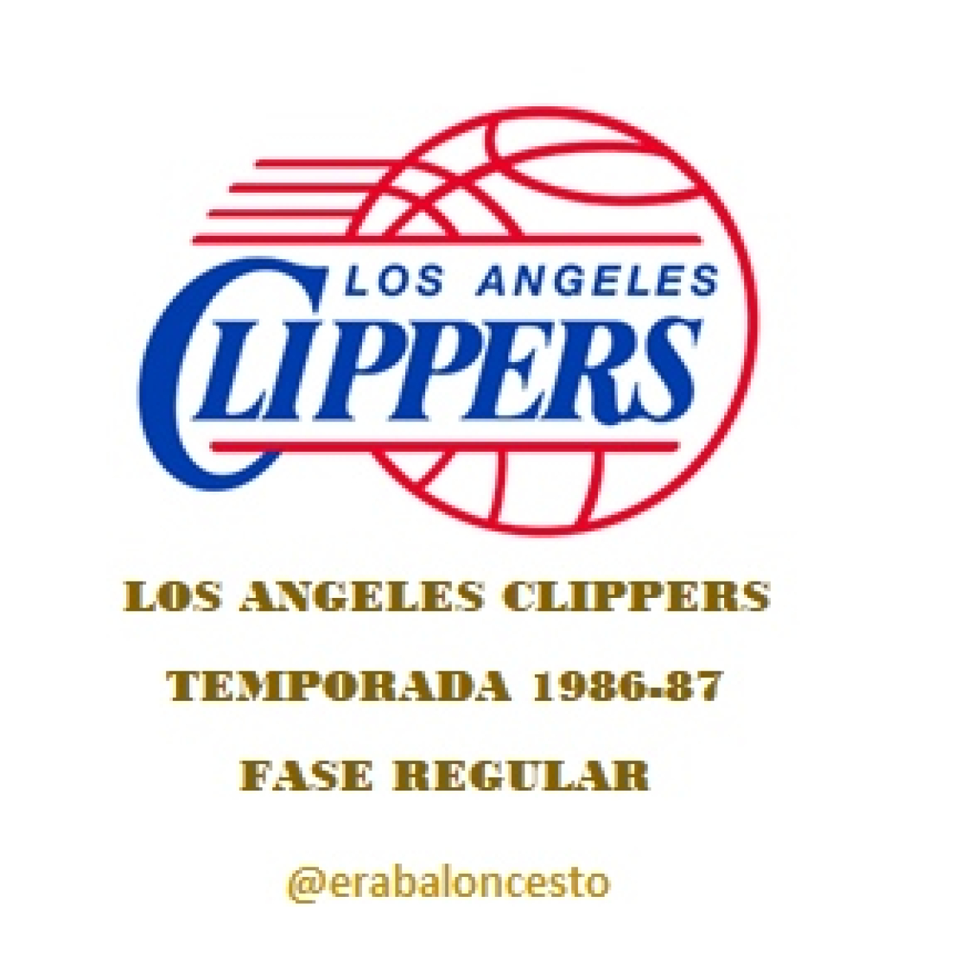 Era baloncesto - NBA 1987 (16) – Los Angeles Clippers