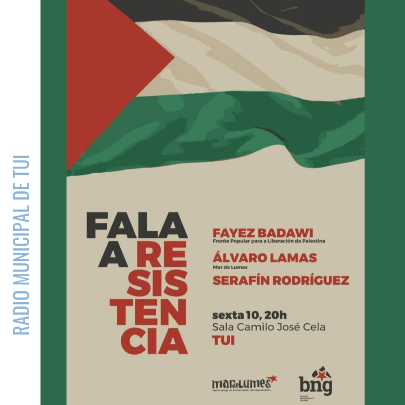 Ent. Fayez Badawi, do Fronte Popular para a Liberación de Palestina | Charla “Fala a resistencia” episode artwork