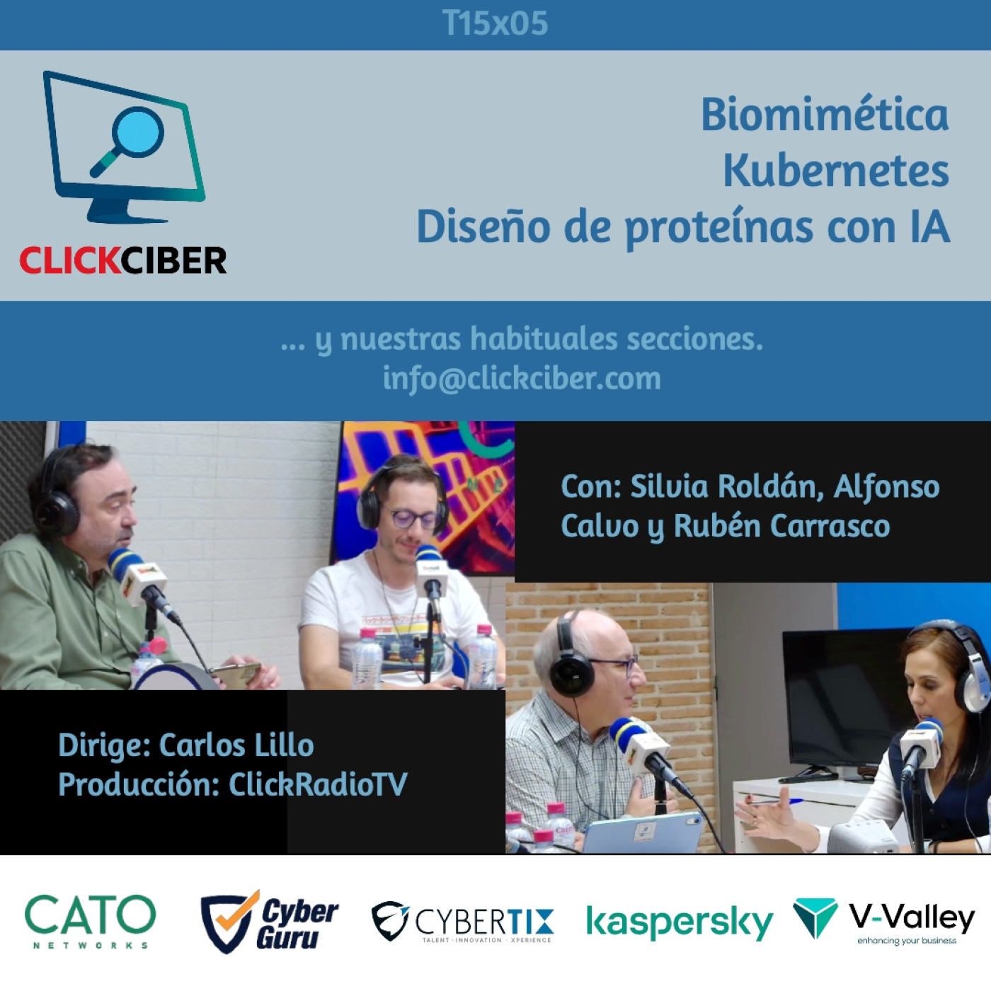 T15x05 - Kubernetes, Biomimética, IA y educación episode artwork