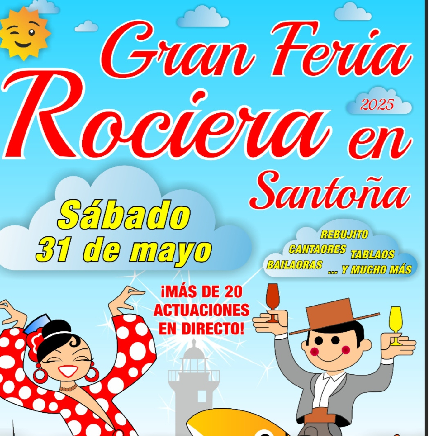 Santoña celebra la Gran Feria Rociera este sábado 31 de mayo con bailes, cantaores y tablaos flamencos/ Fran Montes episode artwork
