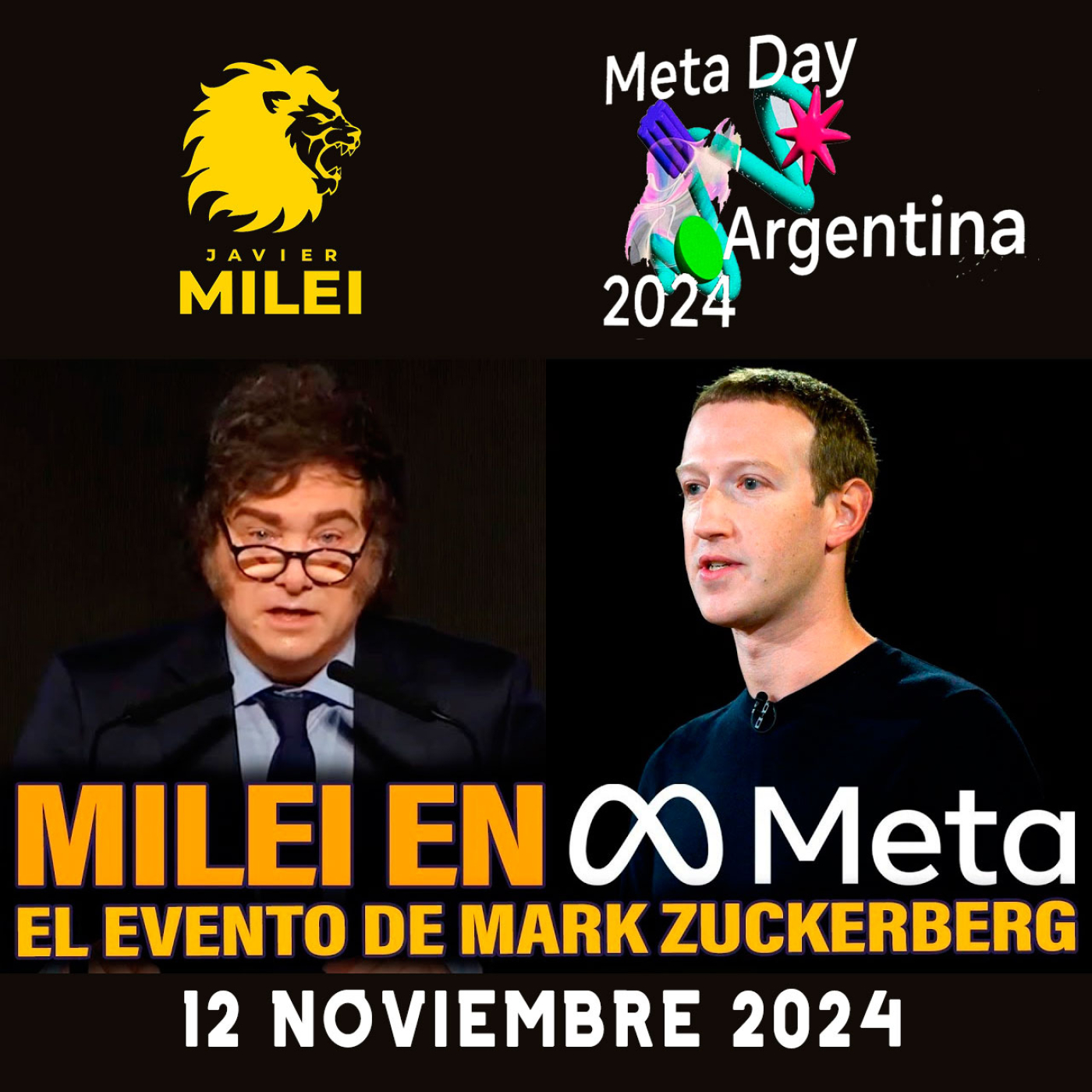 Audios Javier Milei