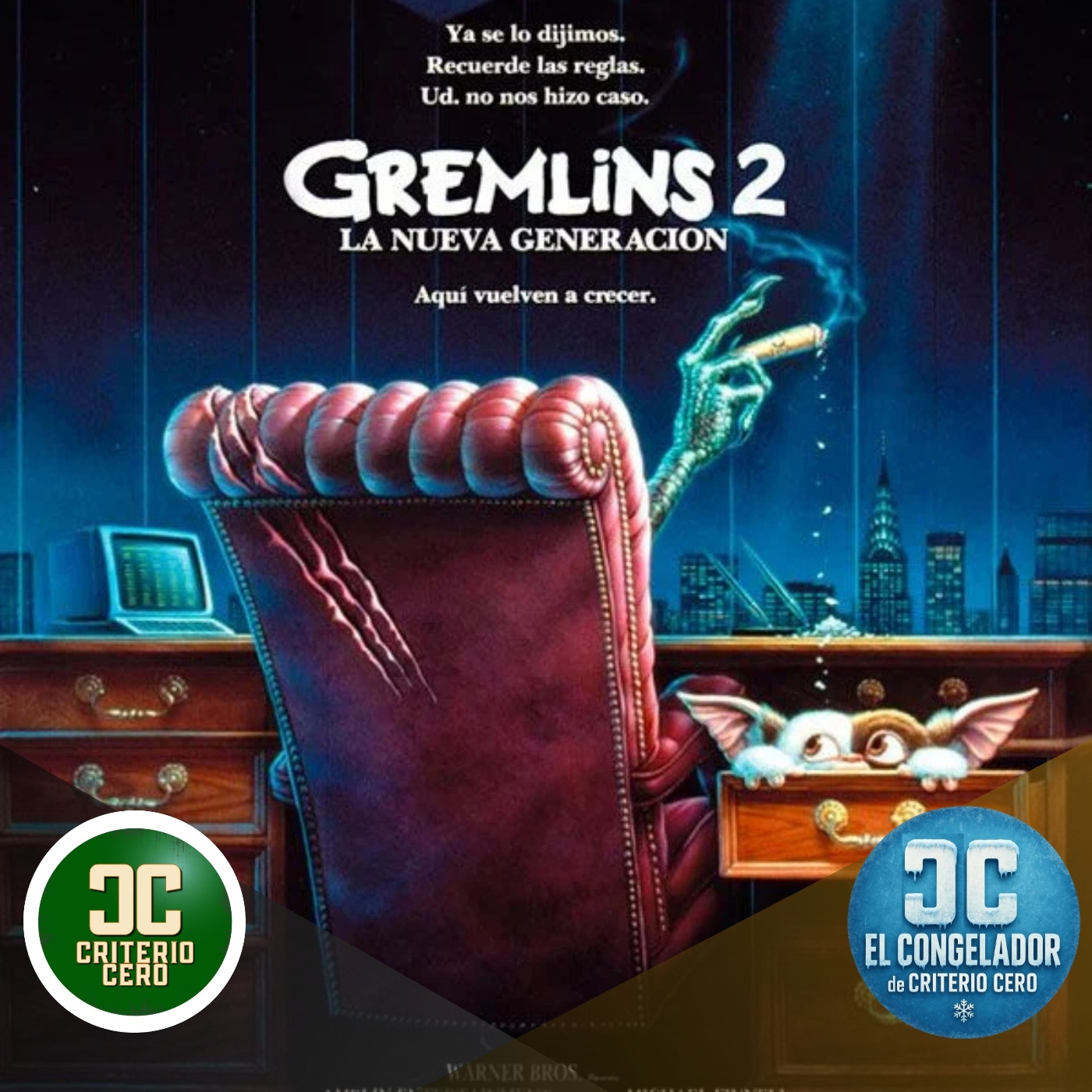 El Congelador de Criterio Cero – Gremlins 2: La nueva generación (Gremlins 2: The new batch, 1990)