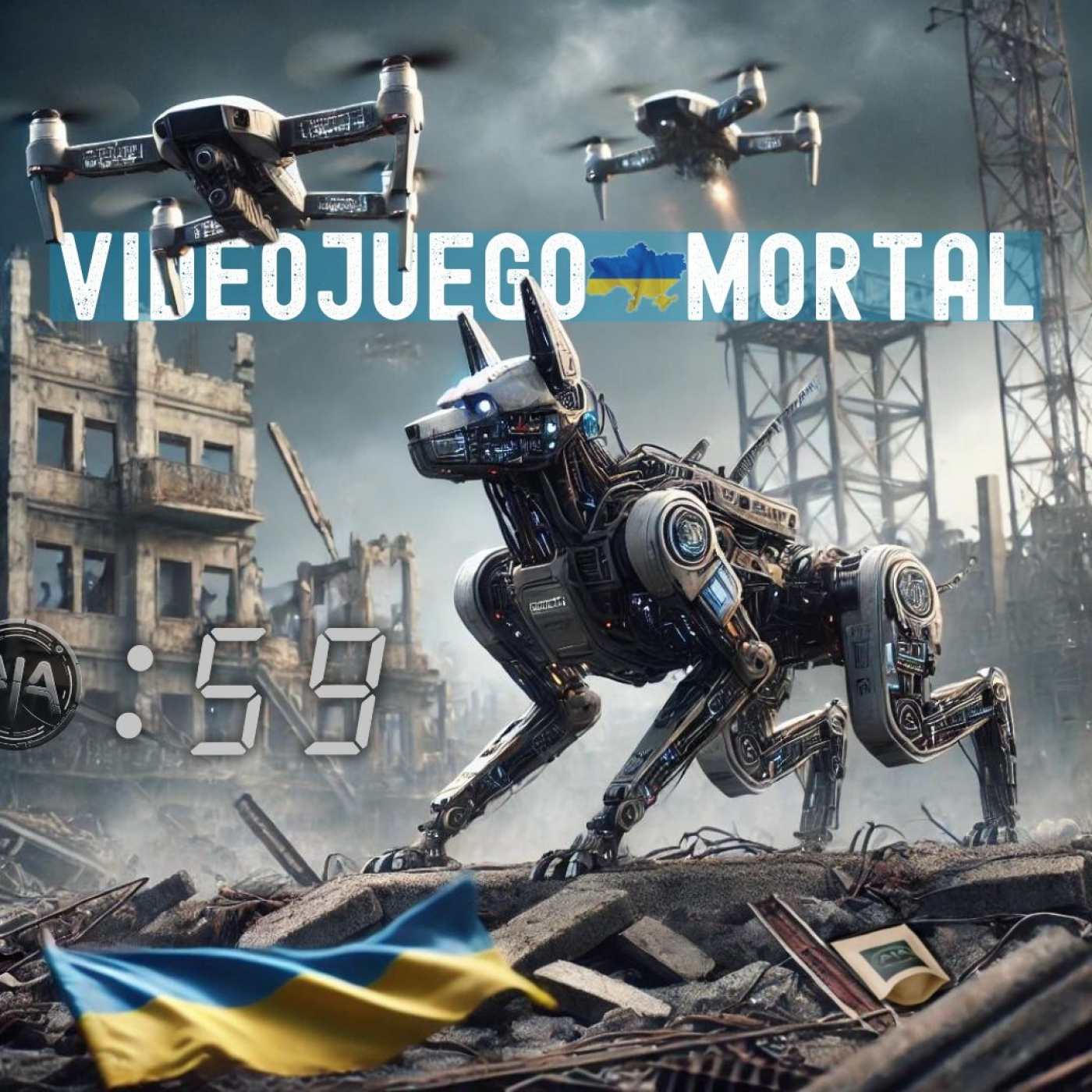 Ucrania, el videojuego mortal: Ensayos de guerra con IA episode artwork