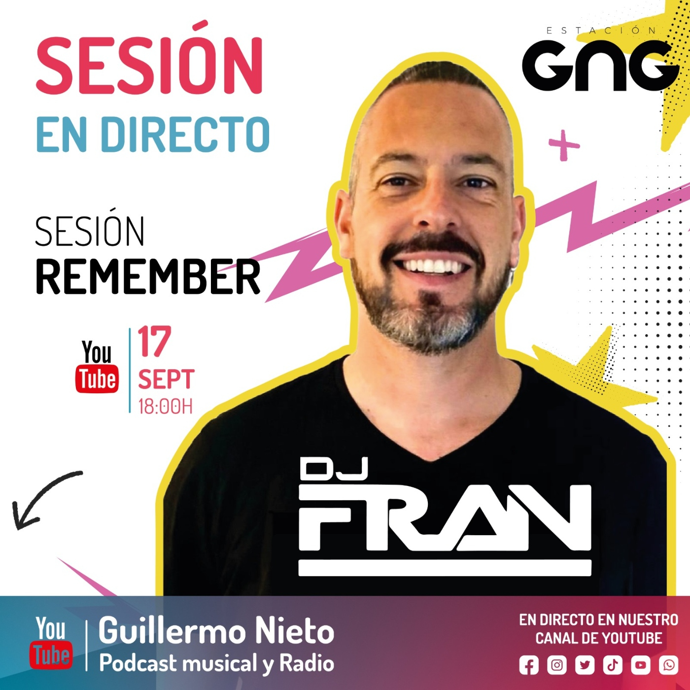 FRAN DJ - Especial Sesión Remember en la nave de Estación GNG --- GNG Unplugged ( 17/09/2024 ) episode artwork