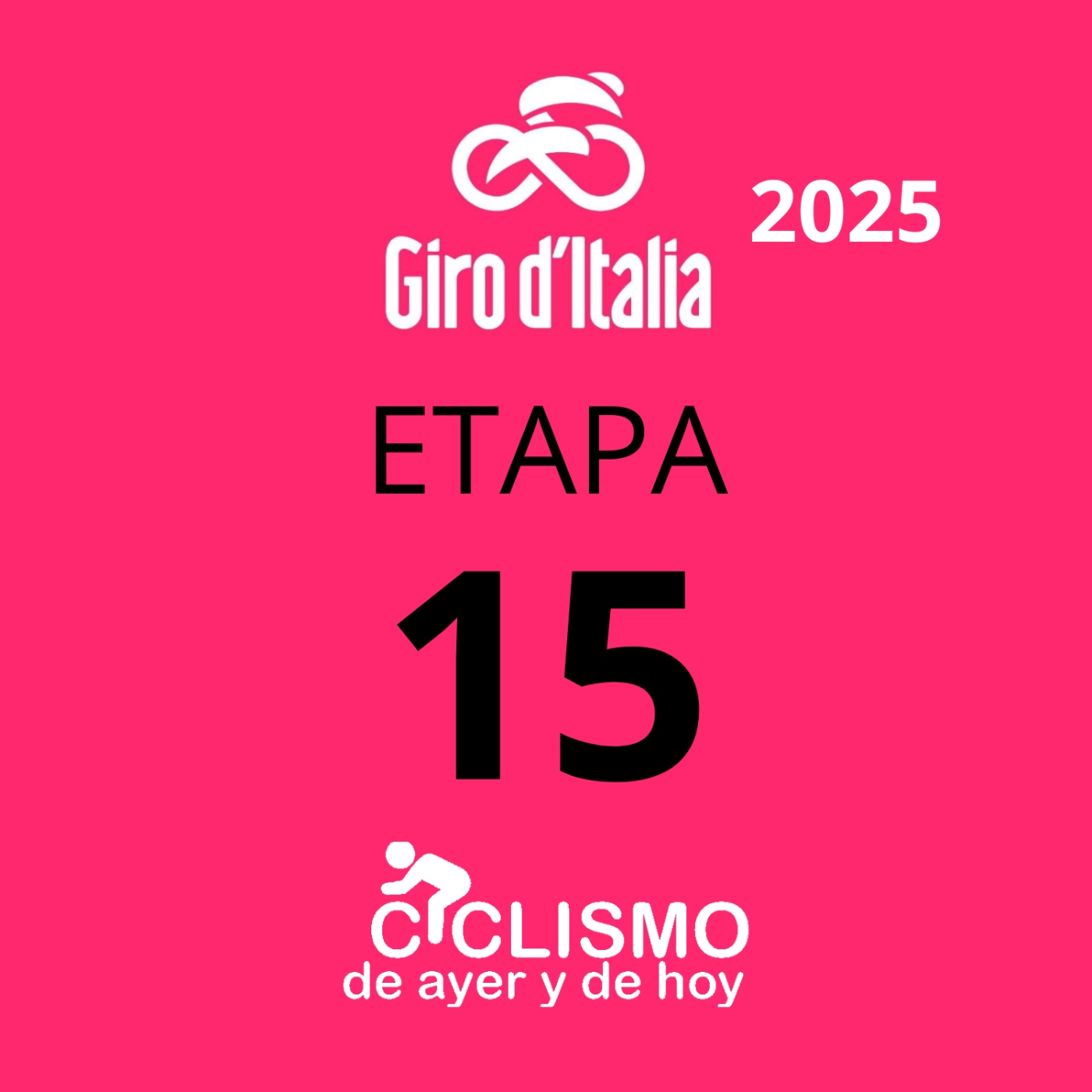 Giro de Italia 2025 - Etapa 15 - Ciclismo de Ayer y de Hoy episode artwork