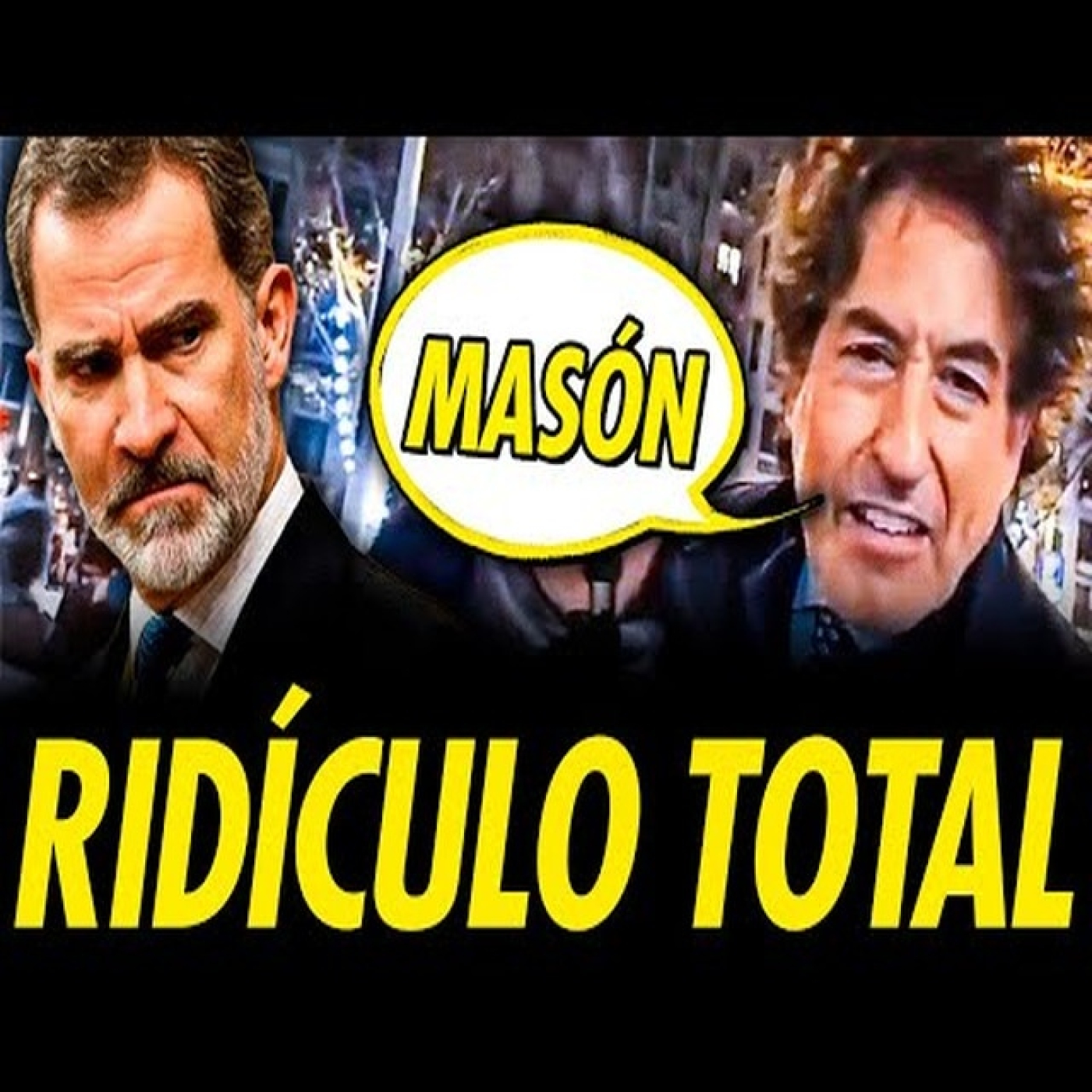 ÁLVARO MARICHALAR VA A FERRAZ Y LA LÍA CUANDO LLAMAN MASÓN AL REY