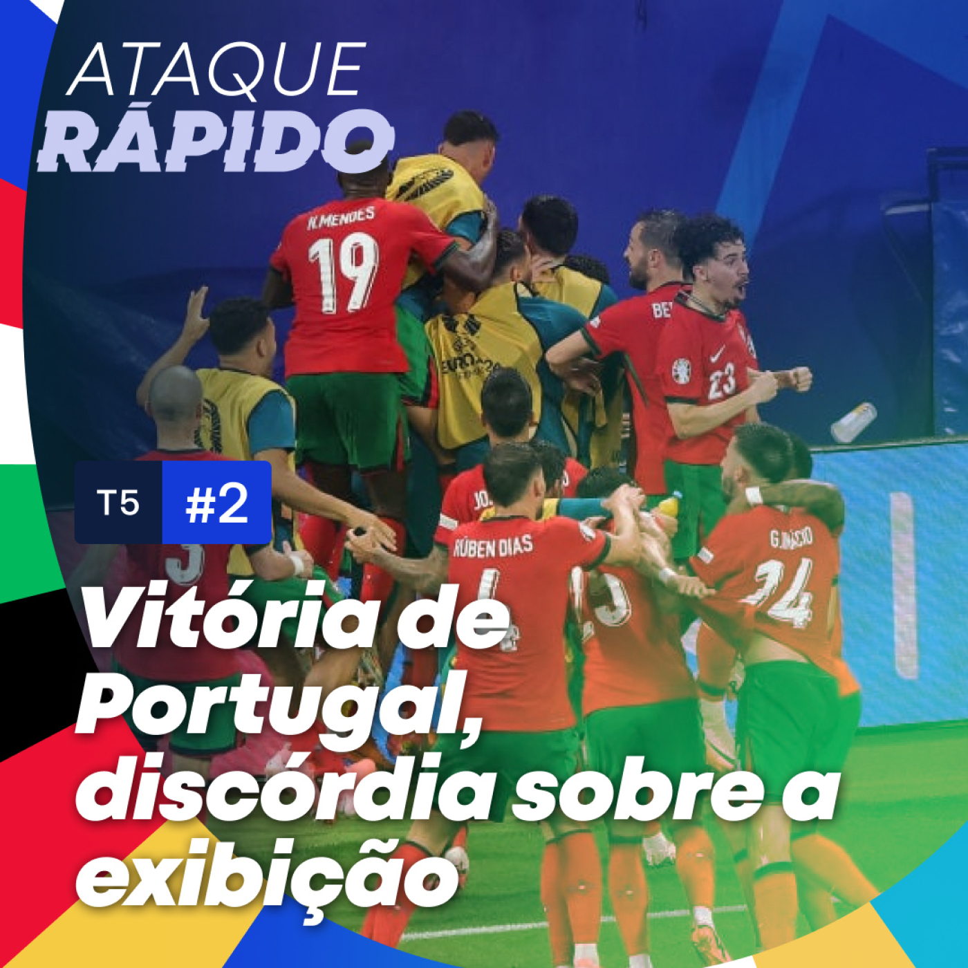 T5, Ep.2 - Vitória de Portugal, discórdia sobre a exibição