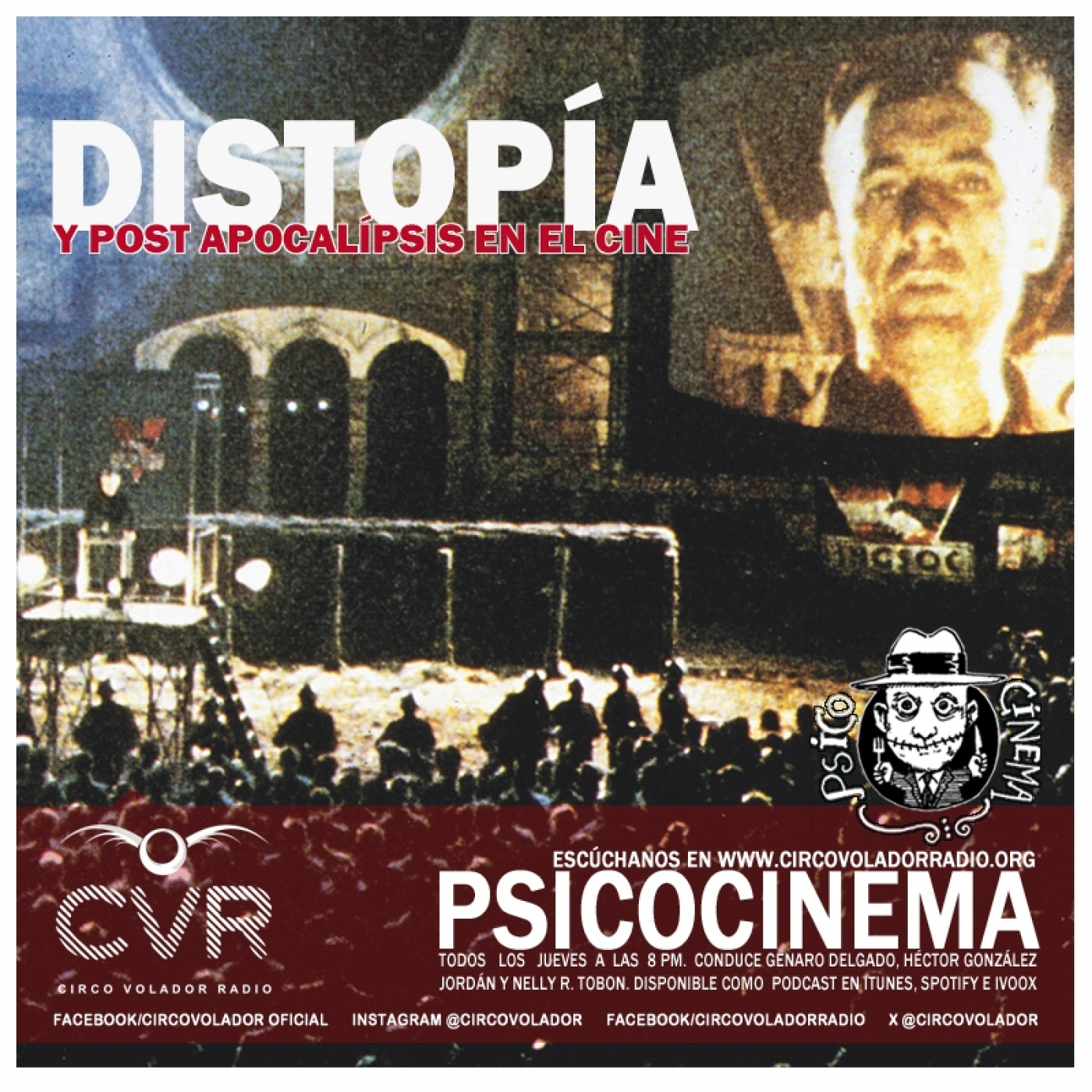 PSICOCINEMA - DISTOPÍA Y POST APOCALIPSIS EN EL CINE - 20250814 episode artwork