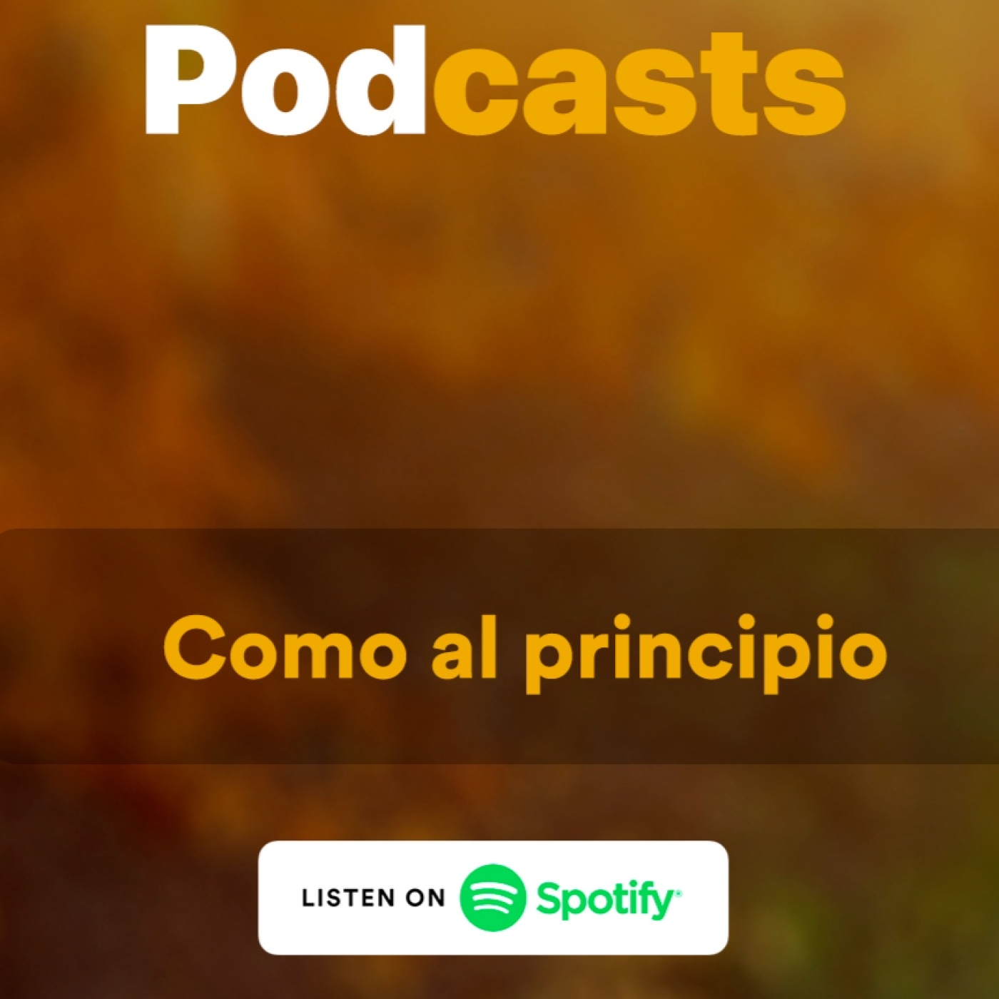 Como al principio episode artwork