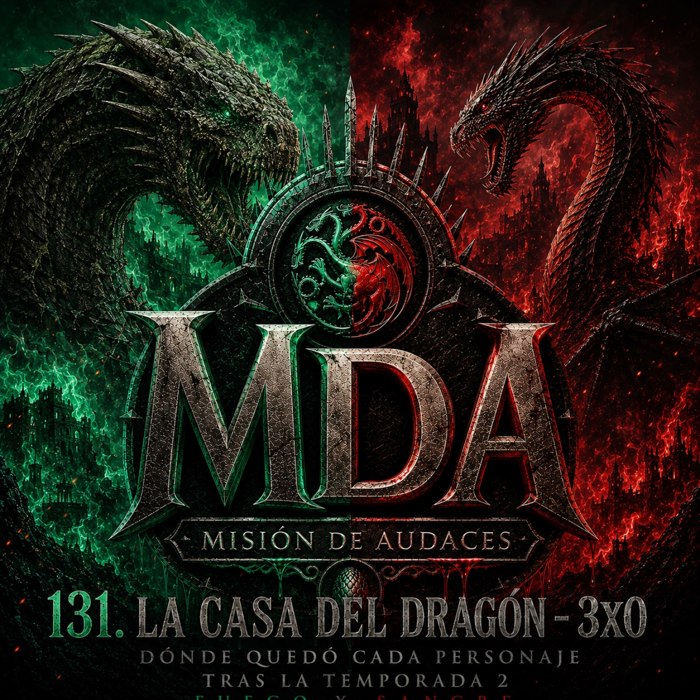 131. MDA - La Casa del Dragón T3- 3x0 - Dónde quedó cada personaje tras la temporada 2 episode artwork