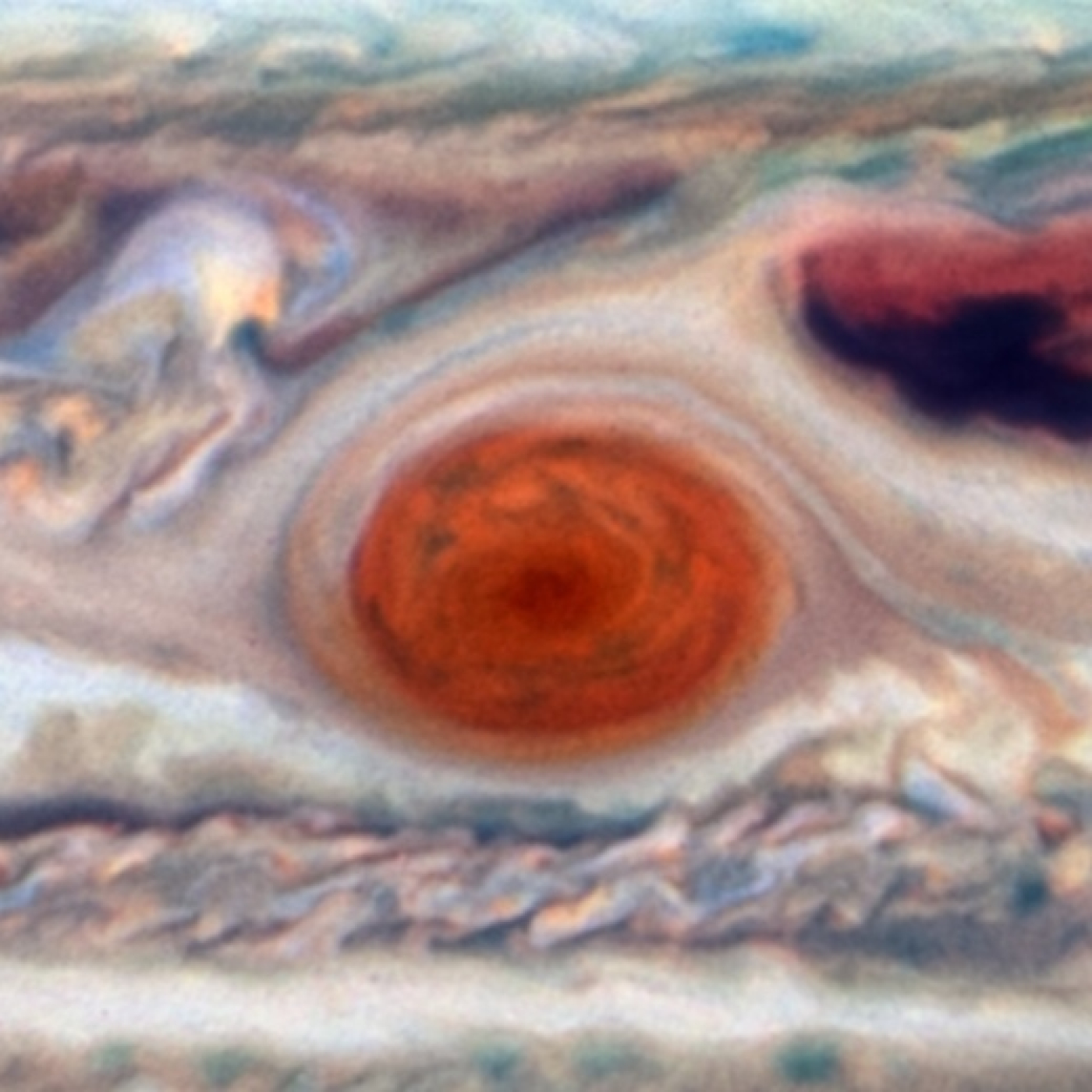 1230 - Astronomía: Noticia: la Gran Mancha Roja de Júpiter se mueve - Y otras tormentas extrañas en planetas exteriores - Episodio exclusivo para mecenas