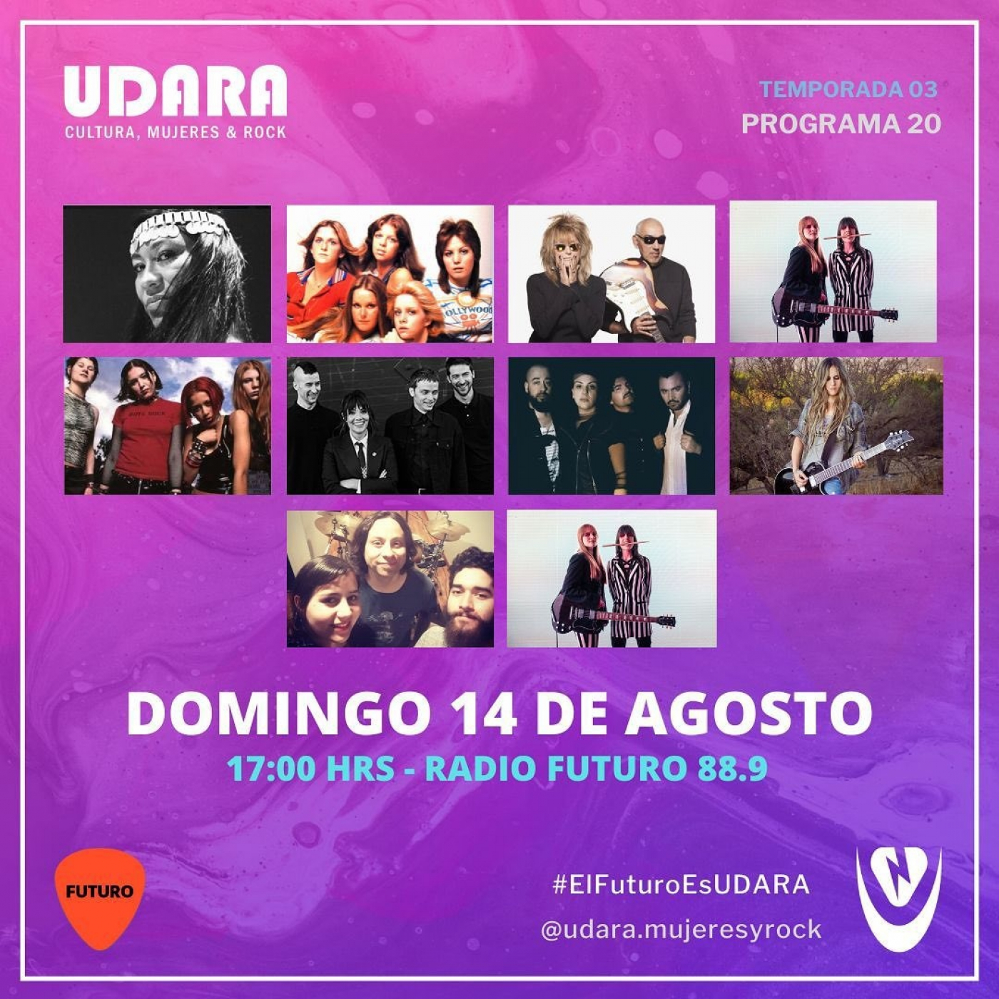 Udara Mujeres y Rock