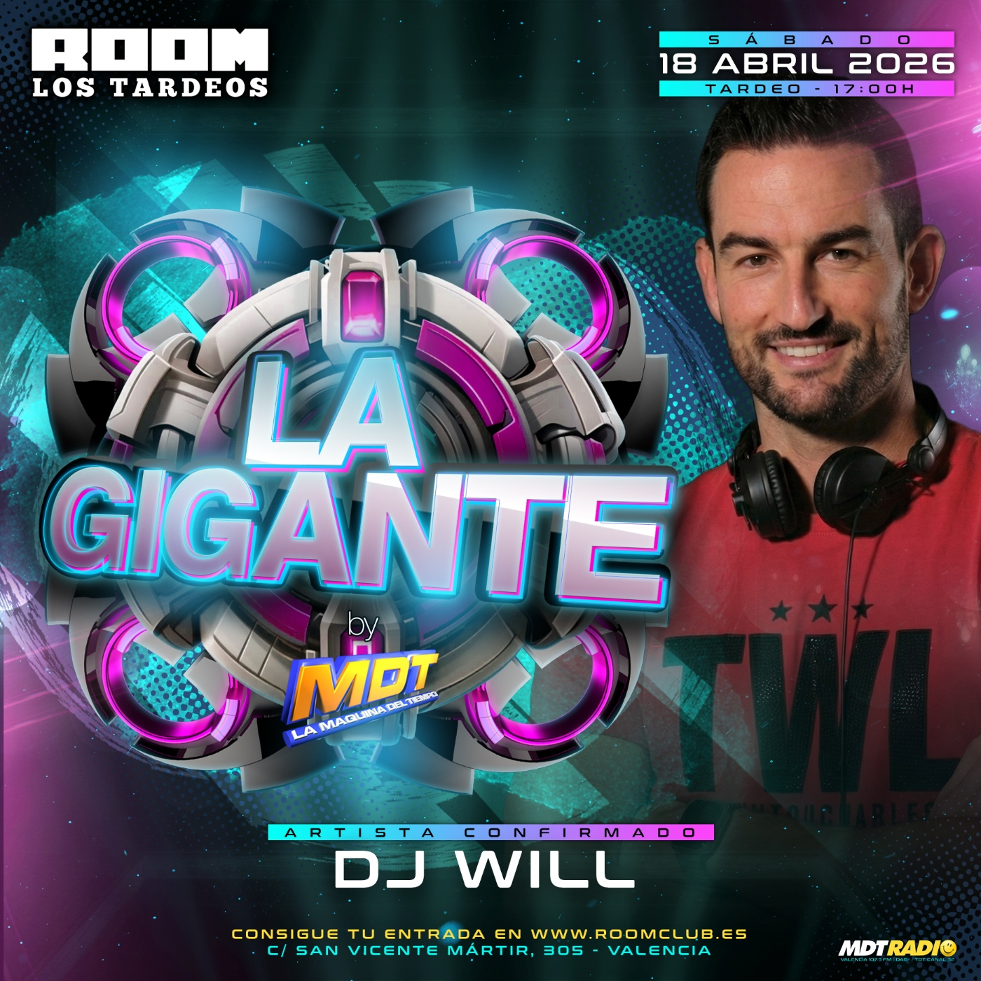 Dj WILL @ LA GIGANTE by MDT (18 Abril 2026) episode artwork
