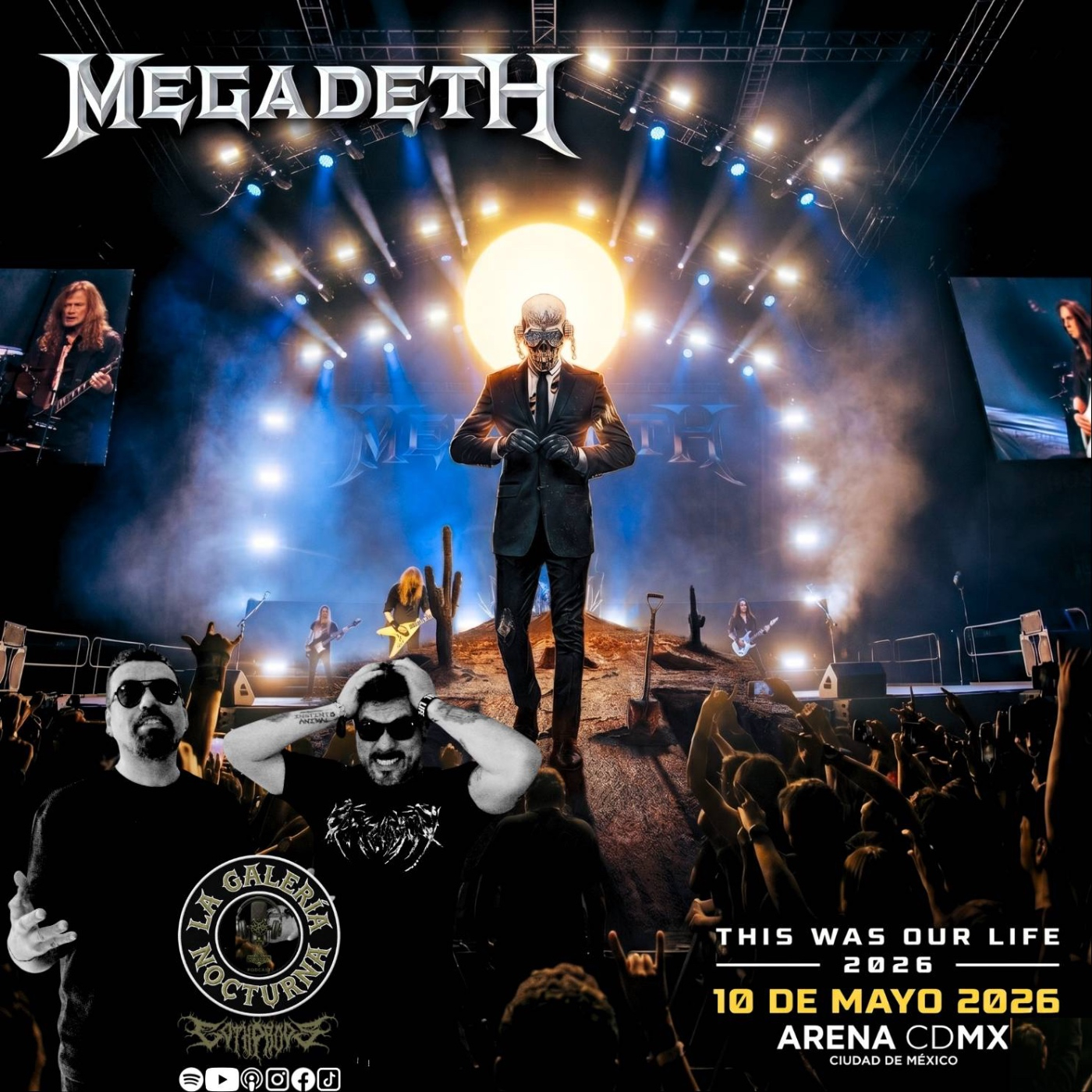 Especial | Megadeth en Mexico | Arena CDMX Mayo 10 2026 episode artwork