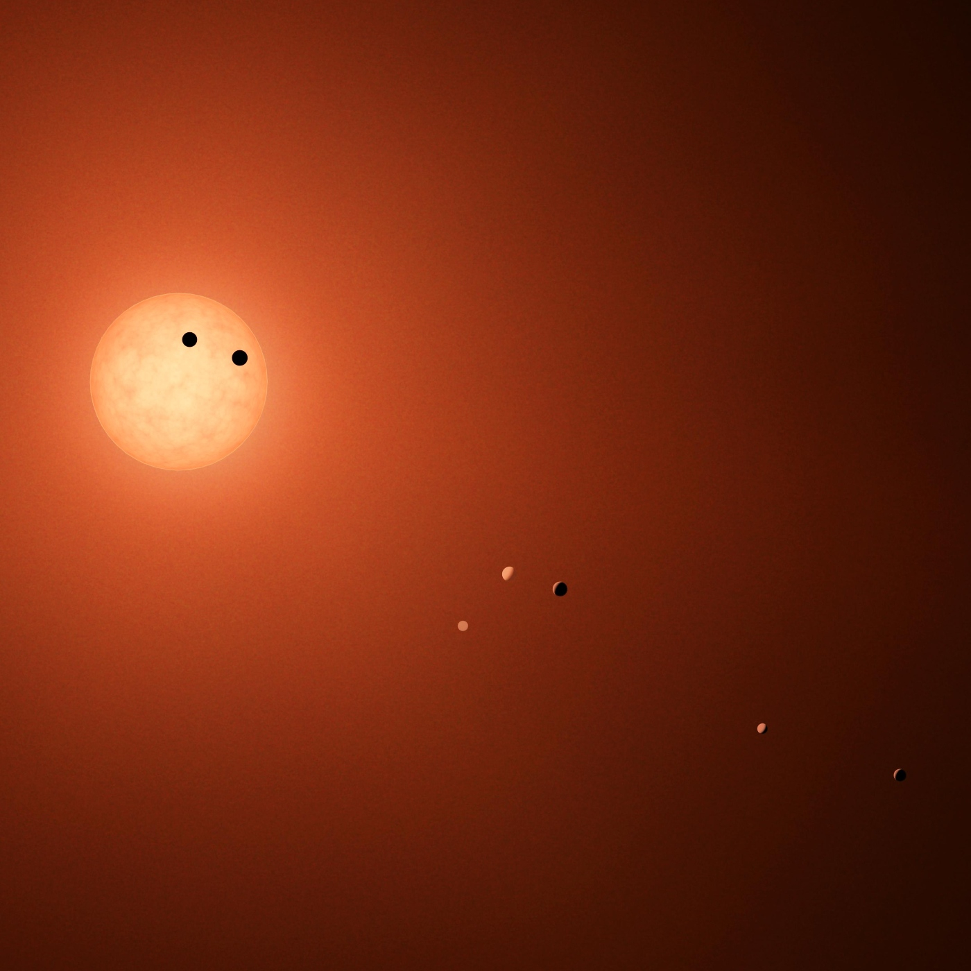 1001 - El sistema estelar TRAPPIST-1