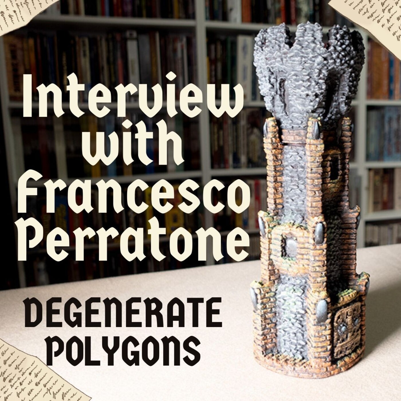 Interview with Francesco Perratone from Degenerate Polygons episode artwork