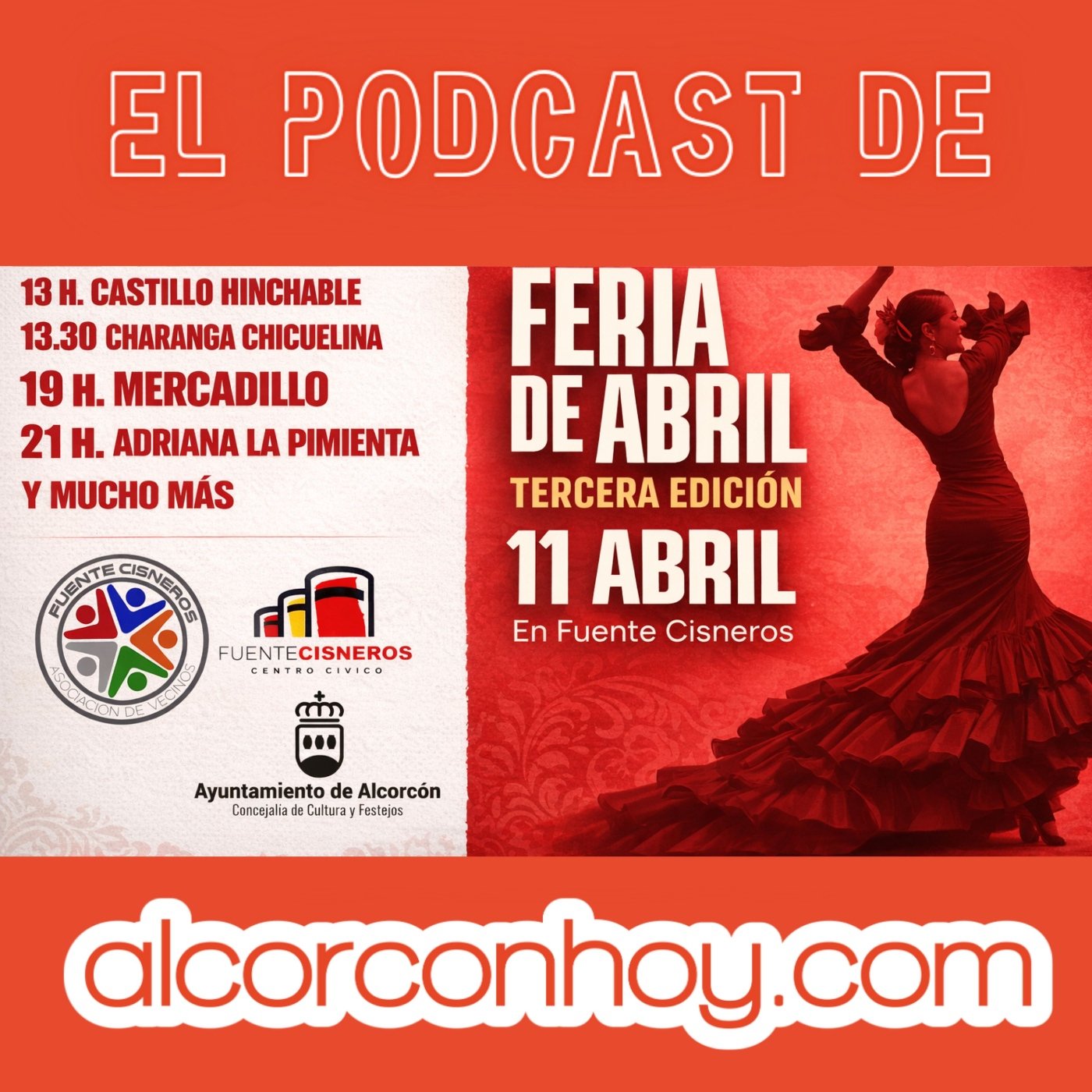 Alcorcón celebra la Feria de Abril en Fuente Cisneros: podcast alcorconhoy episode artwork