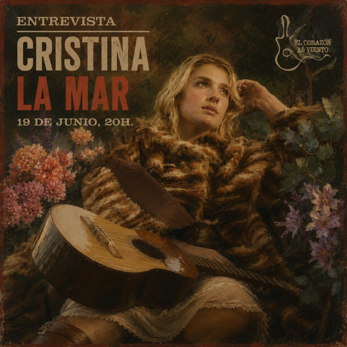 El corazón al viento 236 (19 junio 2026). Entrevista a Cristina La Mar. episode artwork